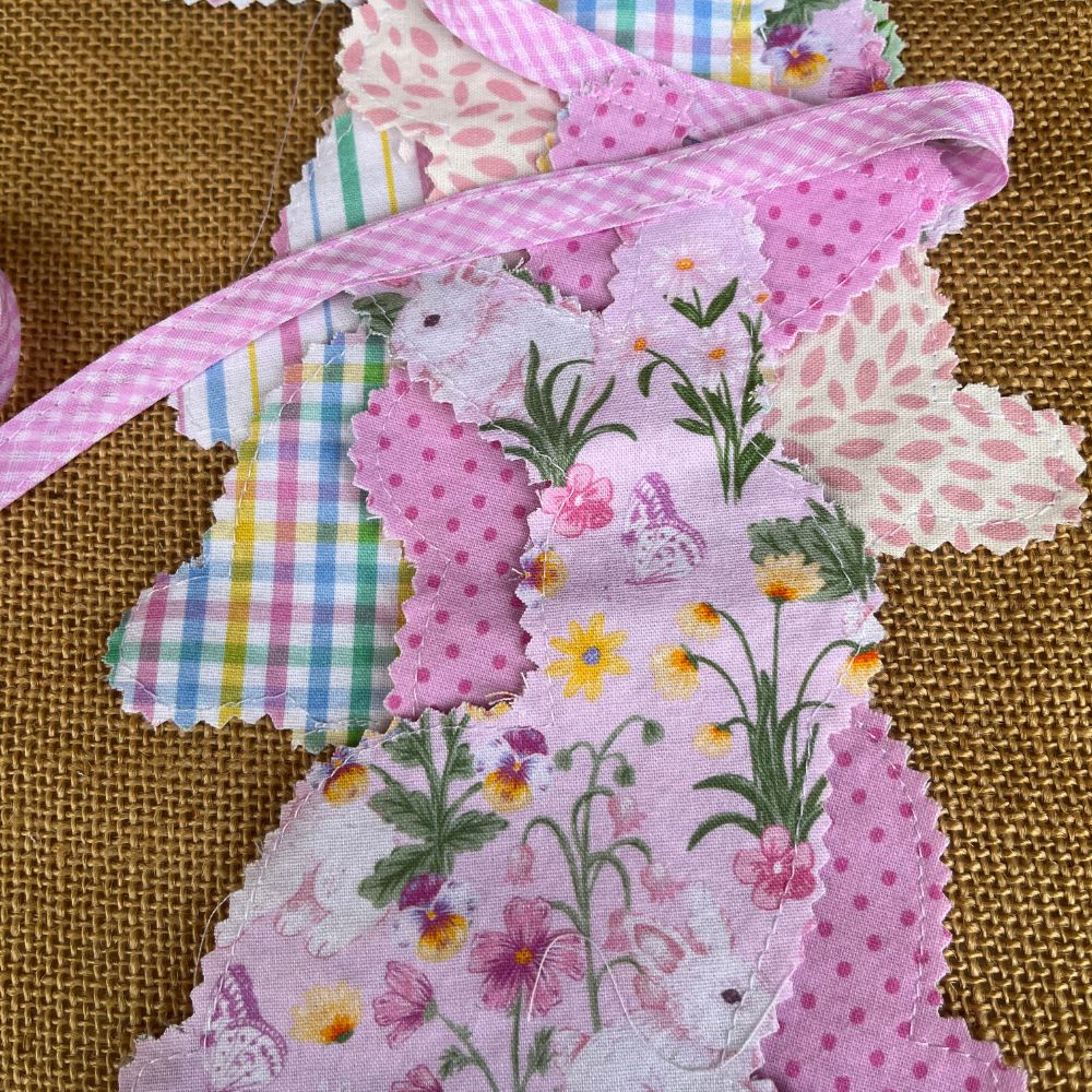 Bunny shaped bunting | easter bunting | keepsake | 2.5m long