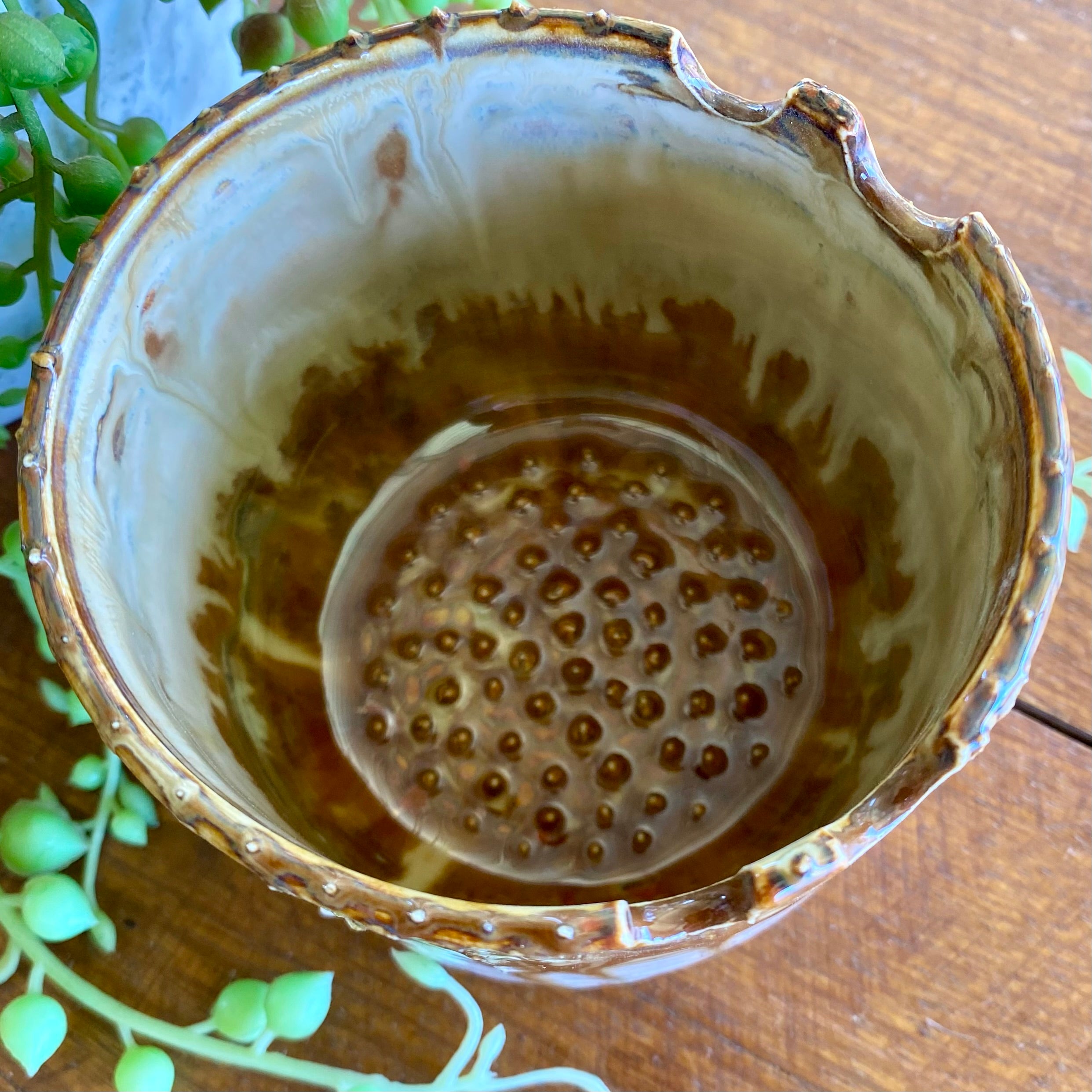 Brush Rinsing Pot|Ceramic|Handmade Pottery