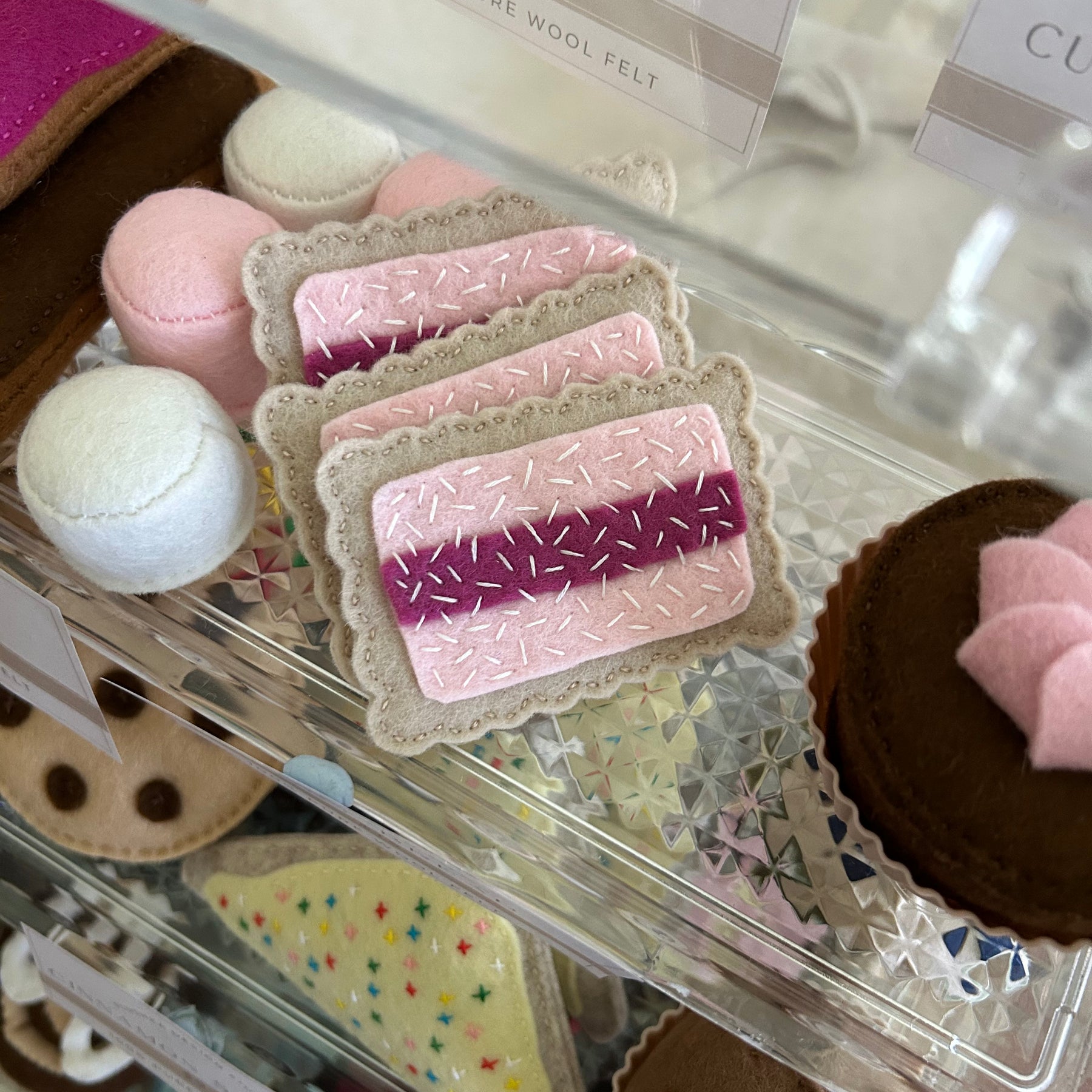 Iced vovo cookie, toddler gift, play bakery