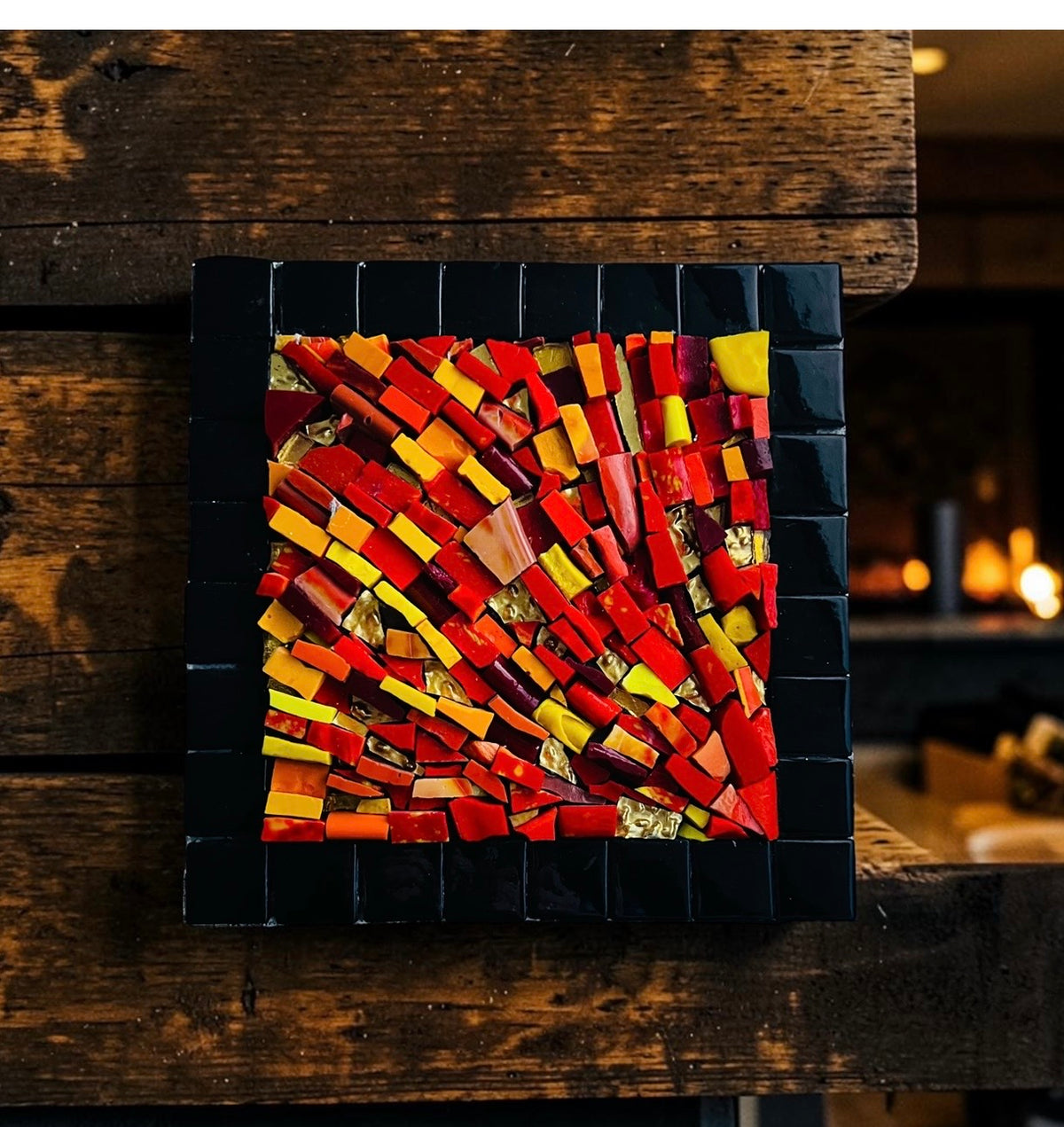 Mosaic Framed Wall Art.