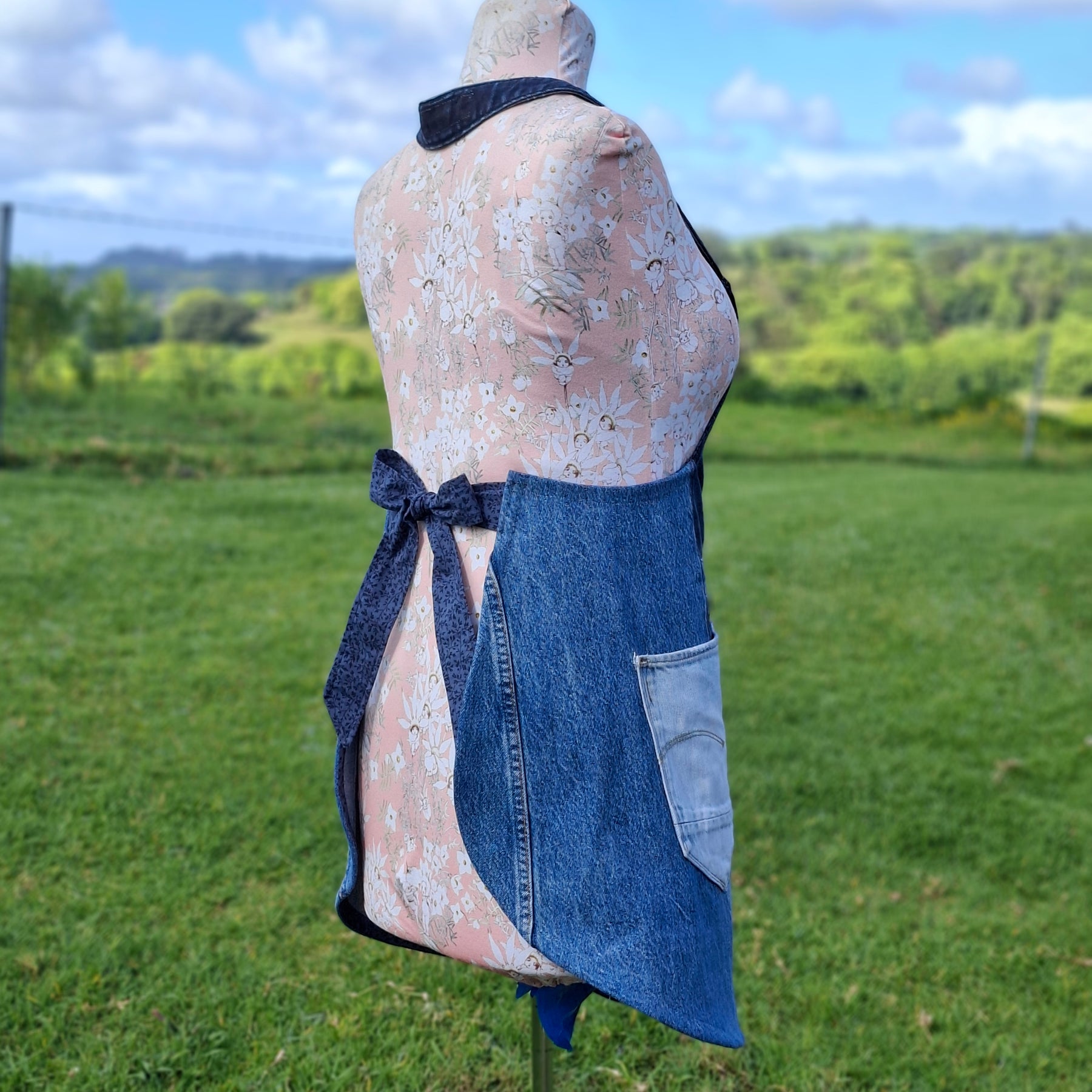 G-Star Artisan Upcycled Jeans Apron - Hair Stylist, Gardener, Potter, Chef or Artist