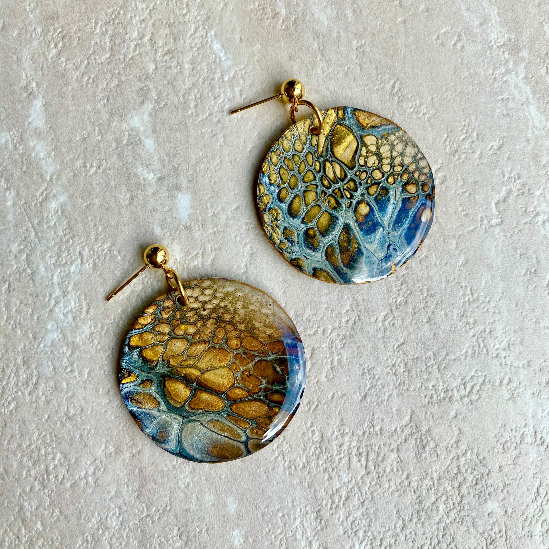 Cafe Latte Collection Dangle Earrings