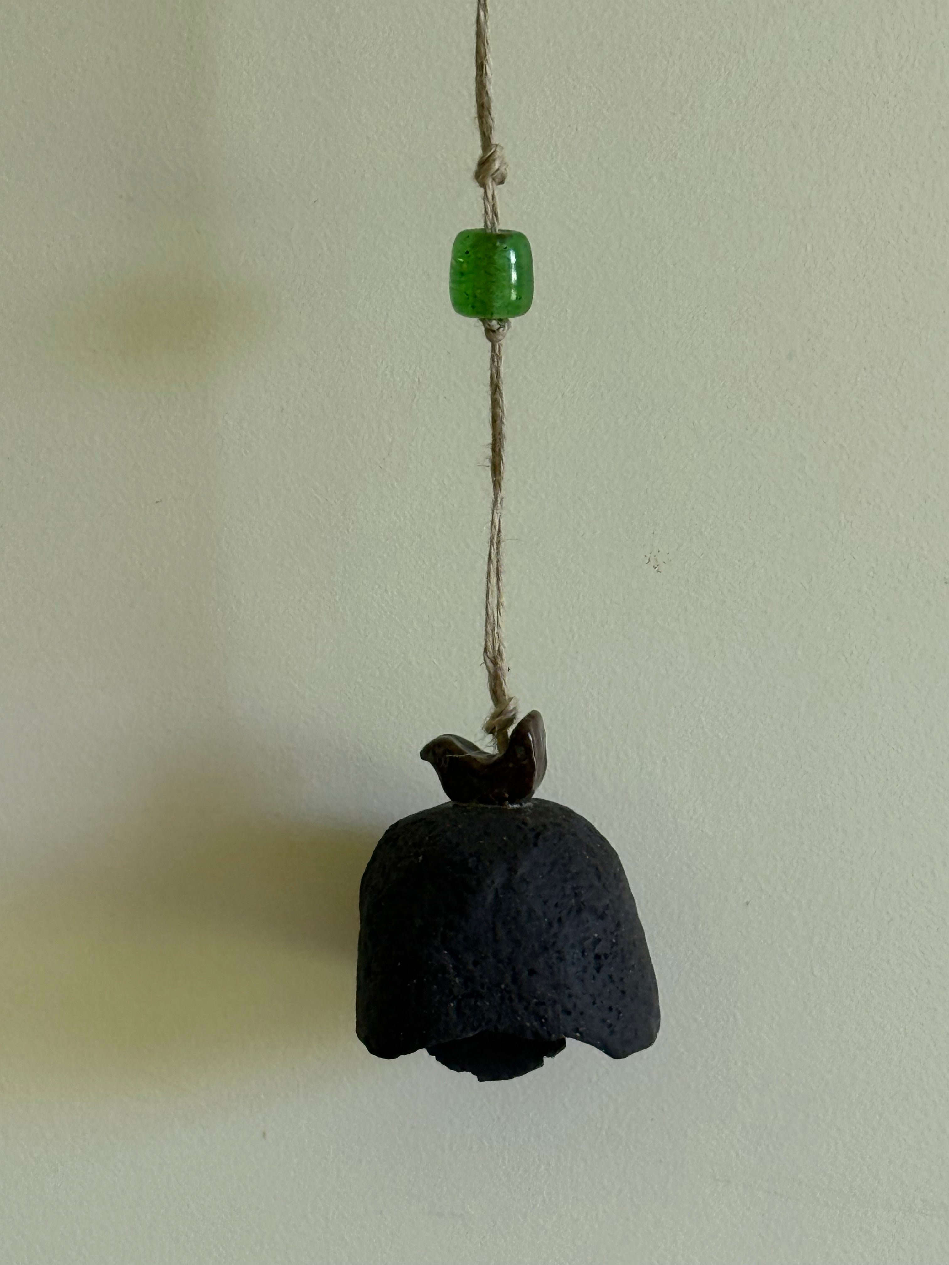 Rustic ceramic bell