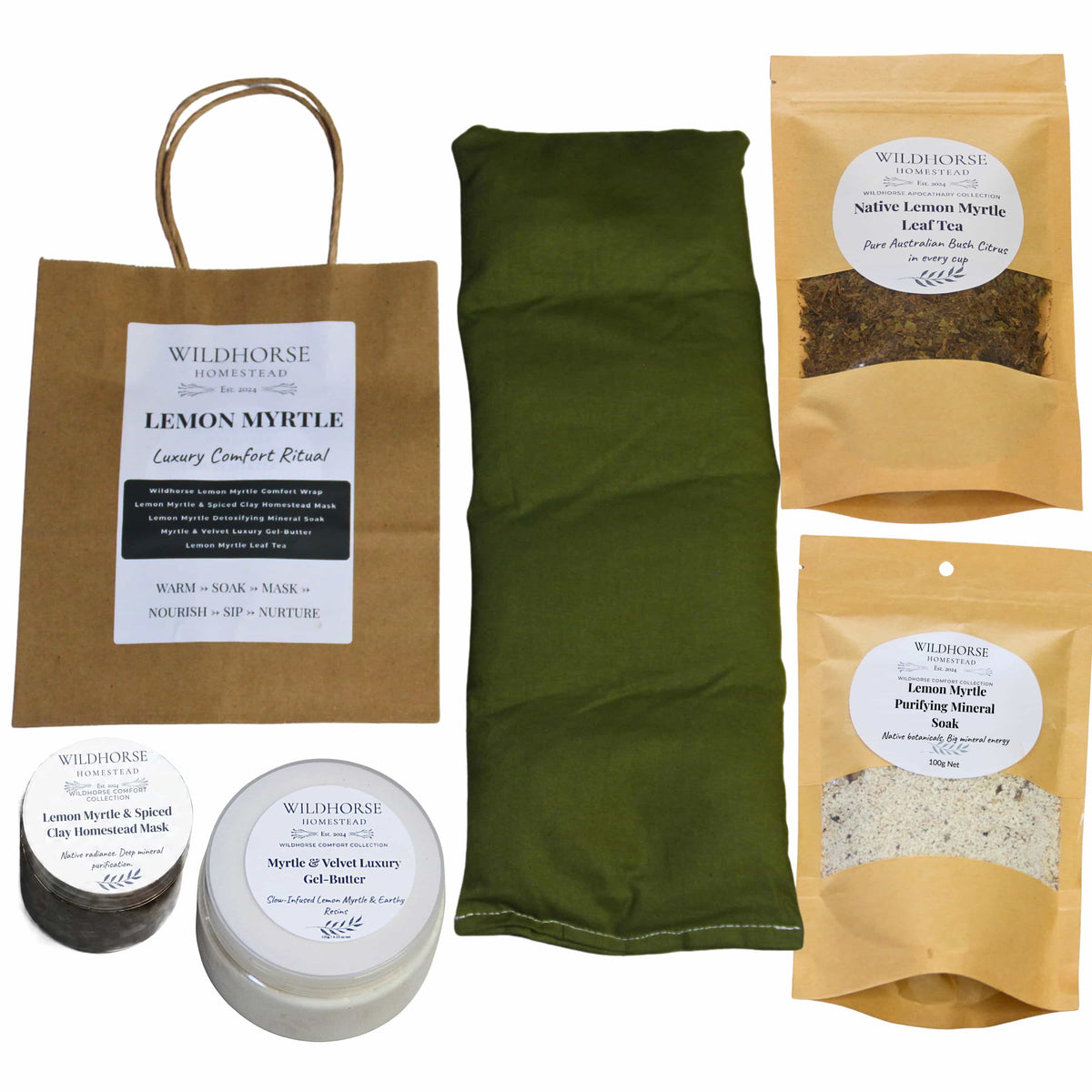 Lemon Myrtle Luxury Comfort Ritual 5-Piece Collection