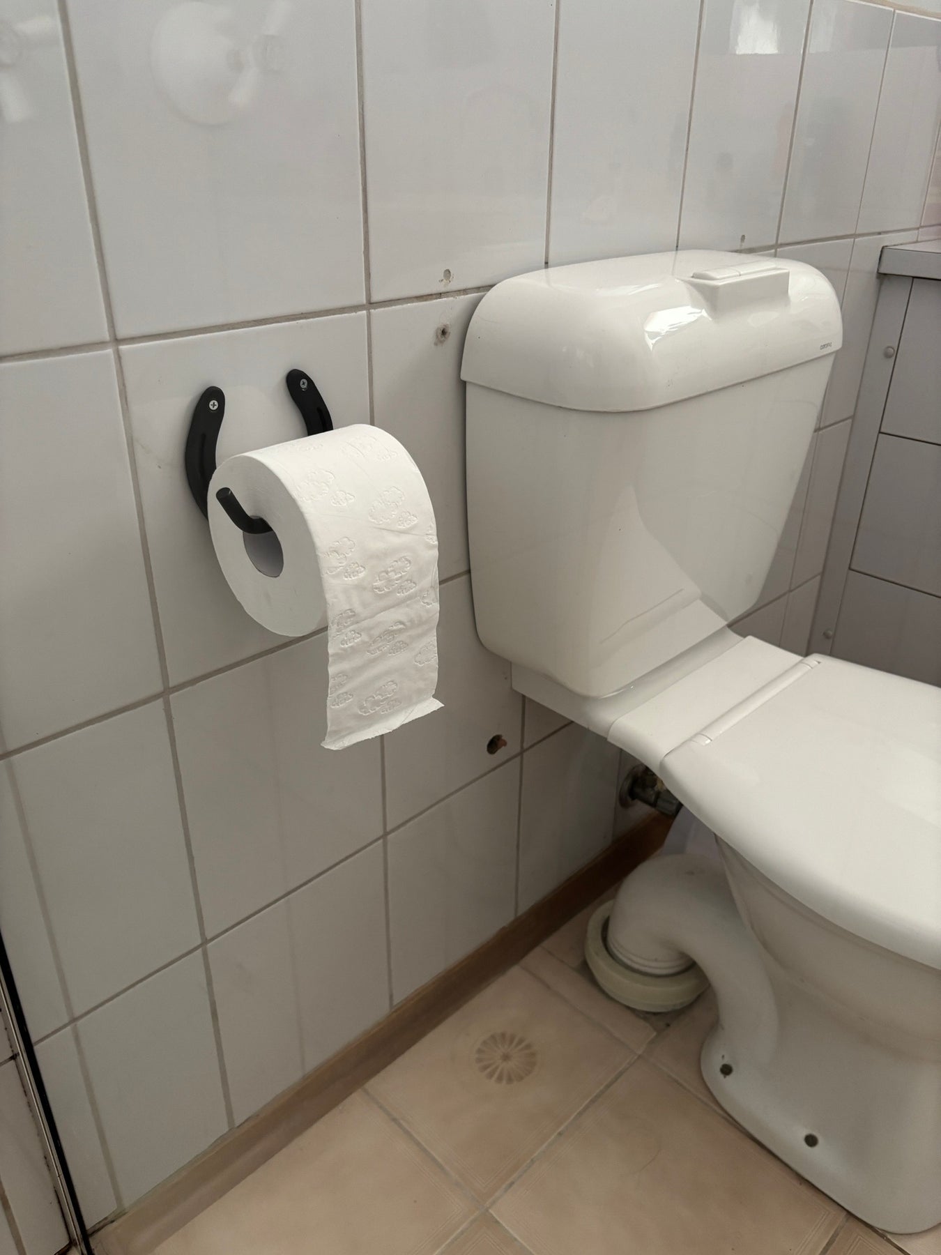 Horseshoe Toilet Roll Holder Country Style