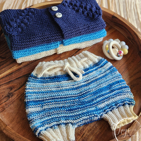 Handknit Cotton Bloomer & Summer Top