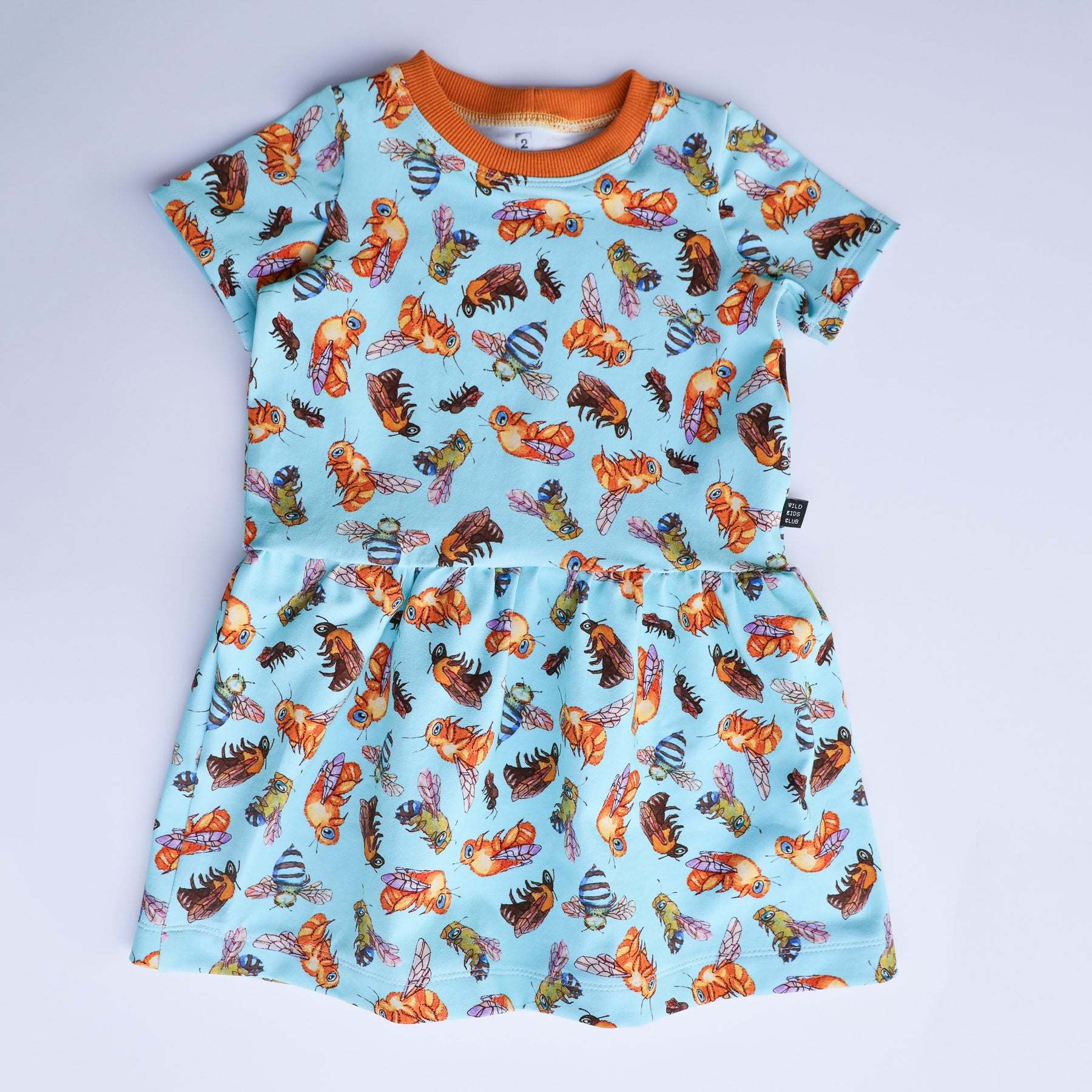 Australian native bees organic cotton dress 2026-27