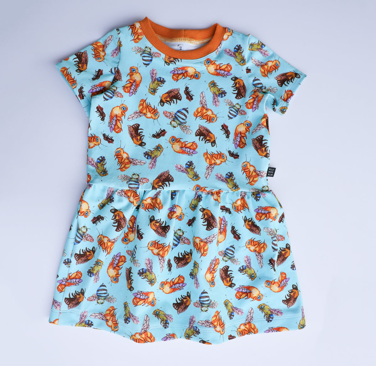Australian native bees organic cotton dress 2026-27