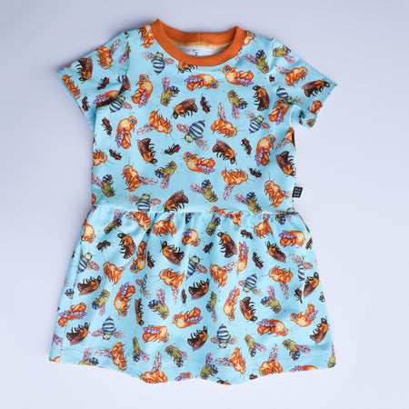 Australian native bees organic cotton dress 2026-27