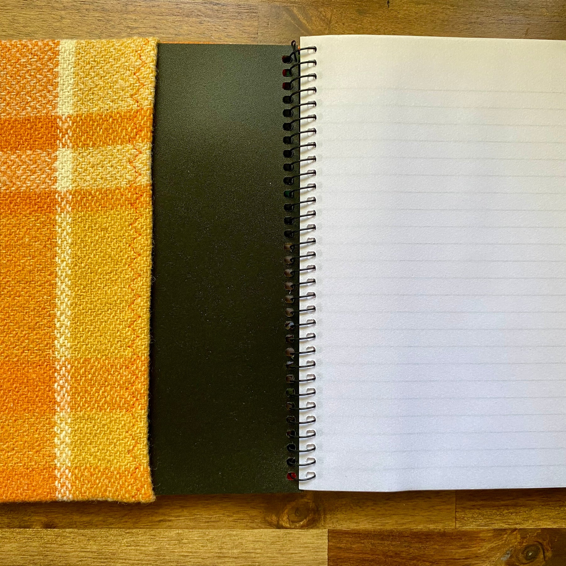 A5 Upcycled Notebook Dachshund - Orange