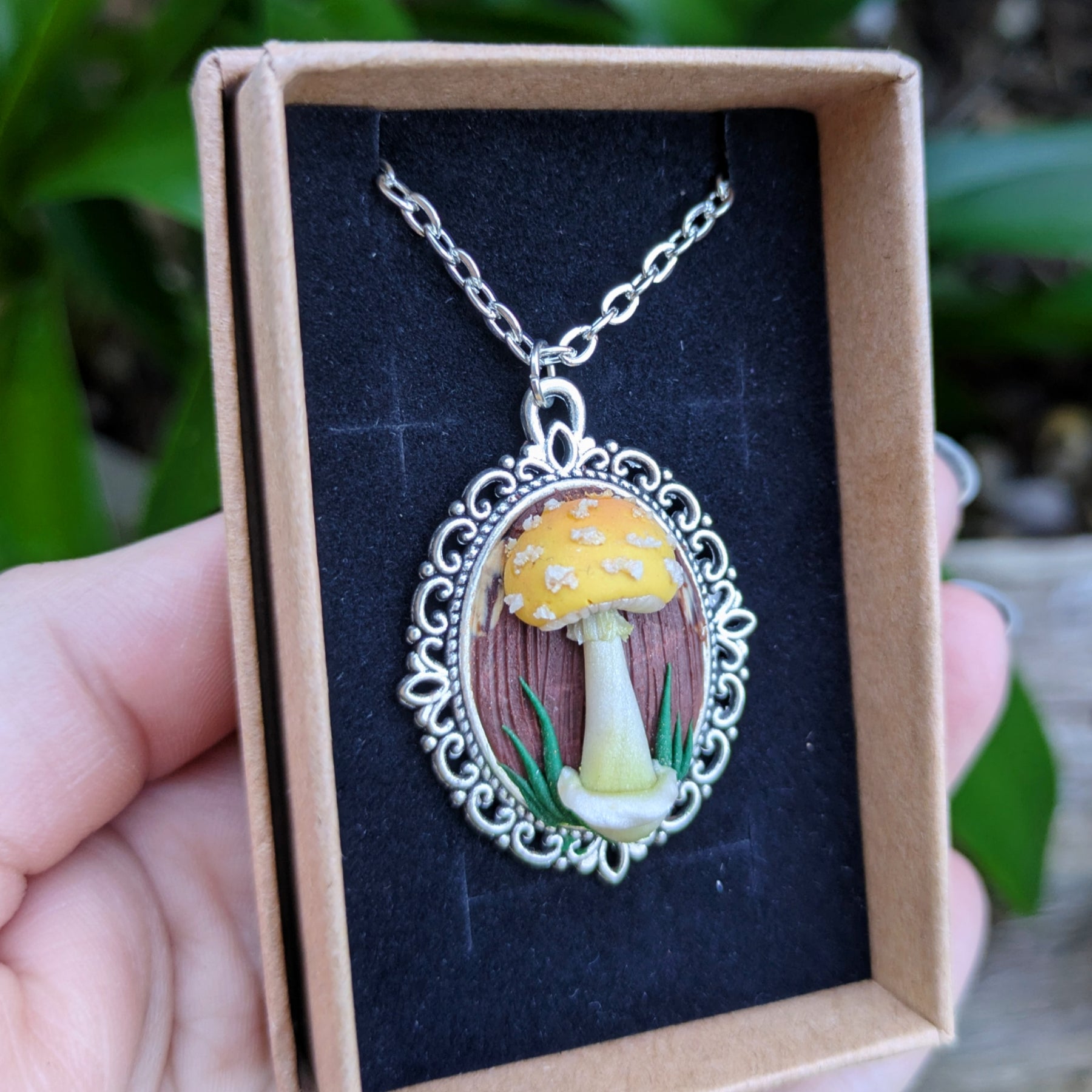 Mushroom Pendants