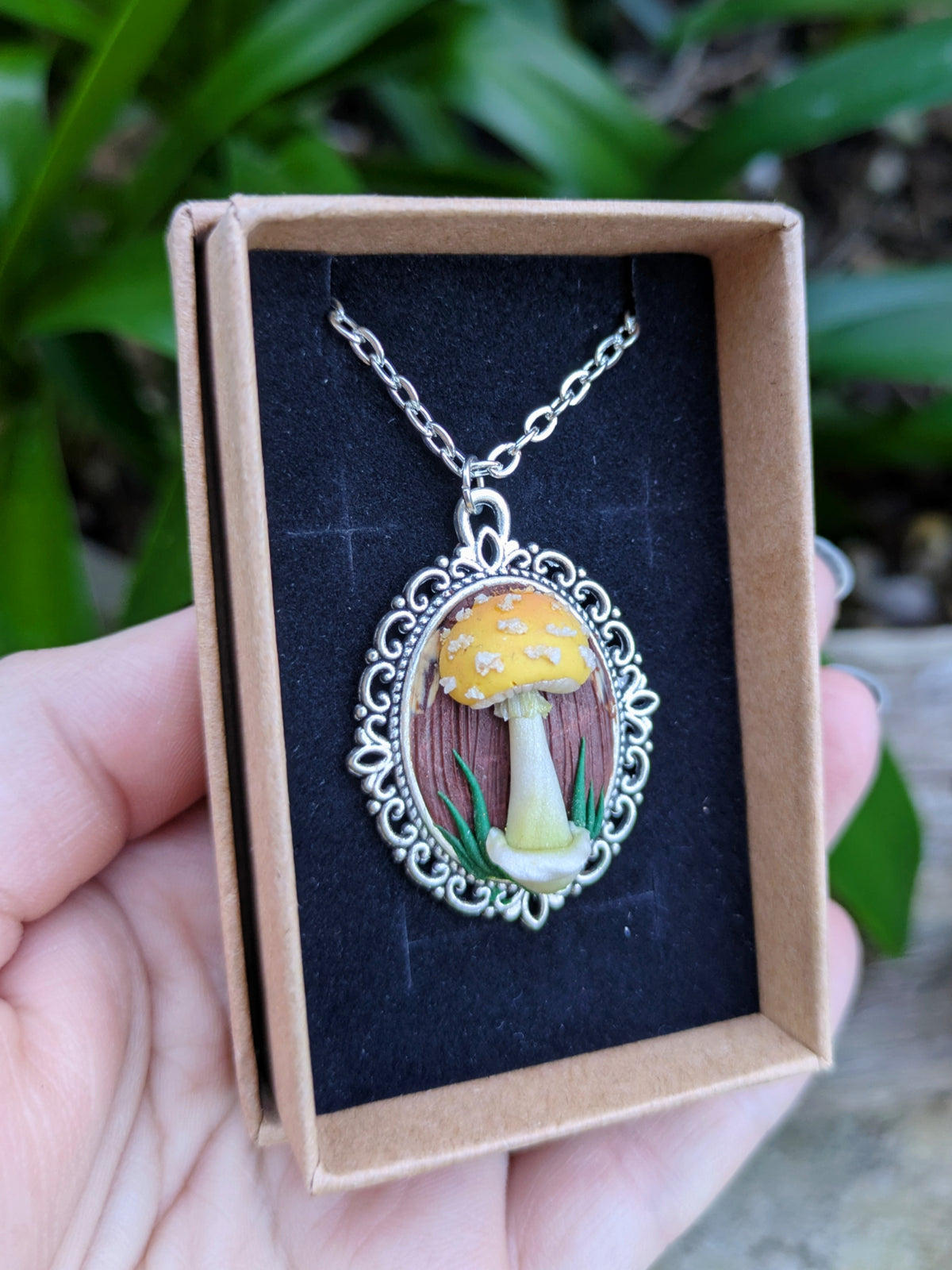 Mushroom Pendants