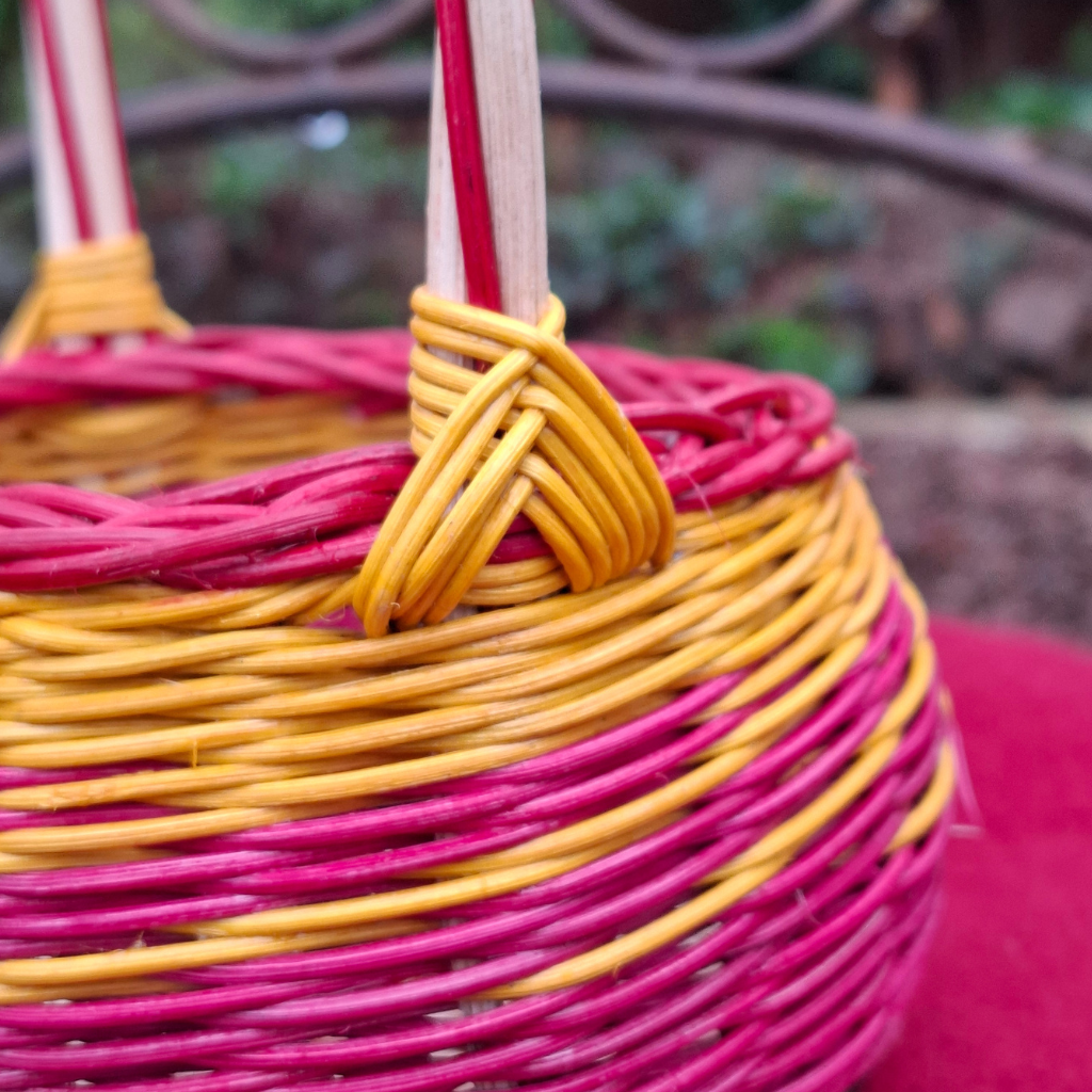 Small handled basket