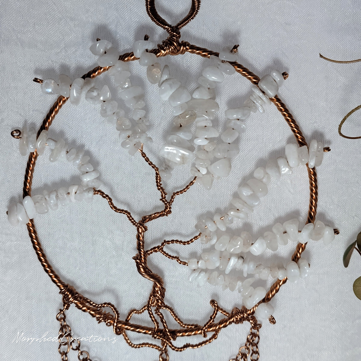Cooper Celtic Moonstone Tree of Life