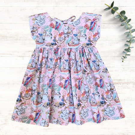 Kids Pink May Gibbs Ava Dress