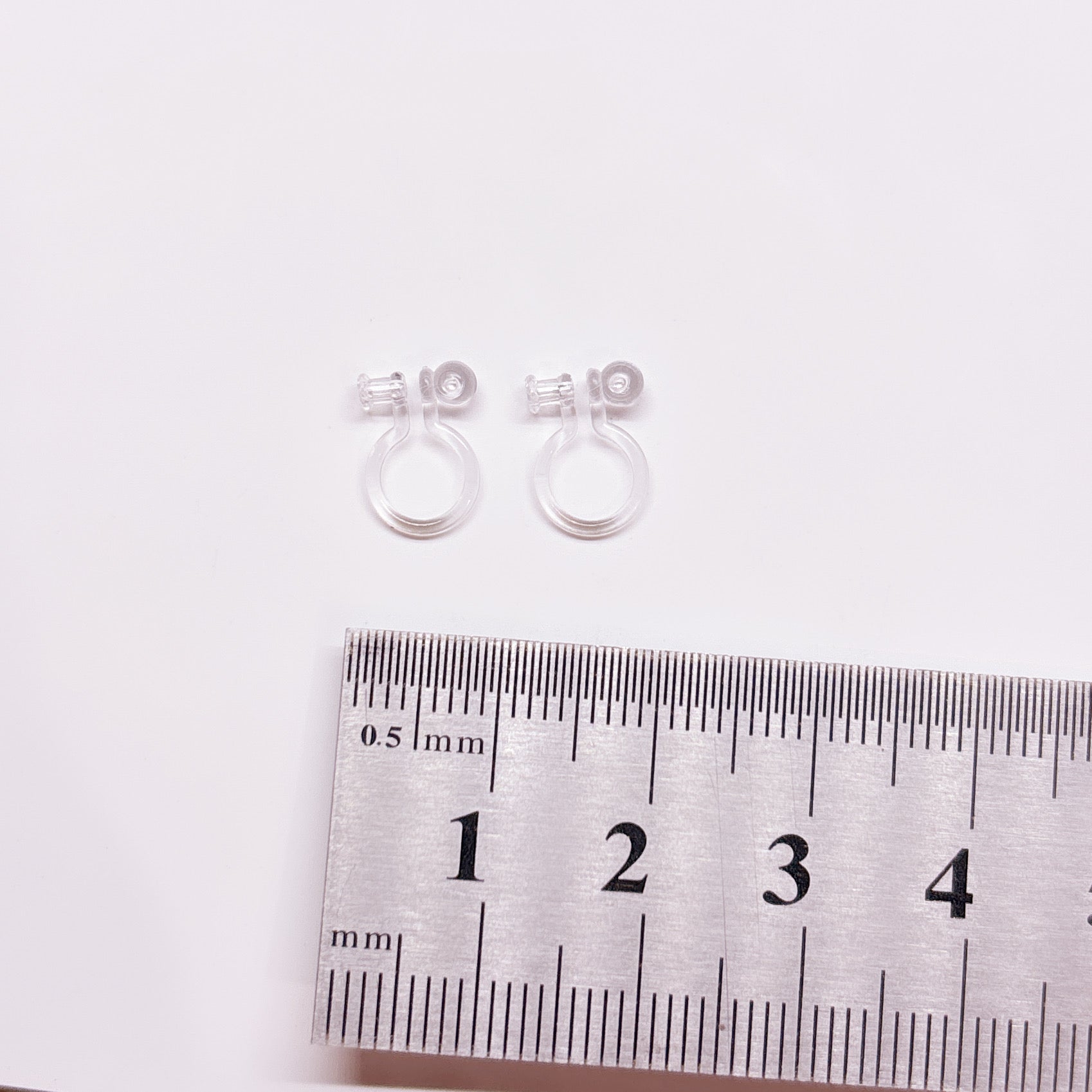 Handmade paper origami mini crane earrings stud