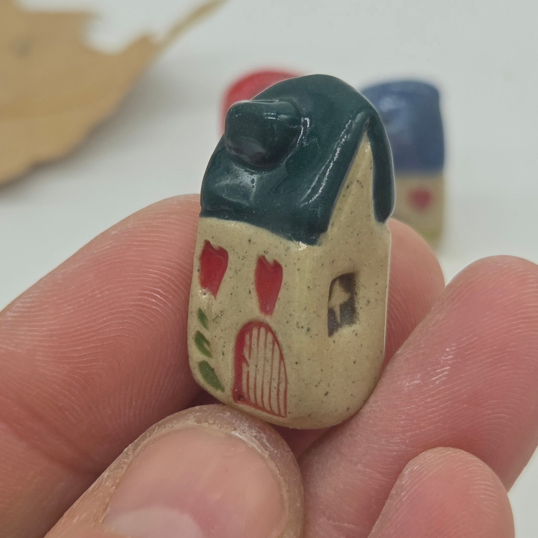 Tiny Ceramic Village - Toffee Apple Close