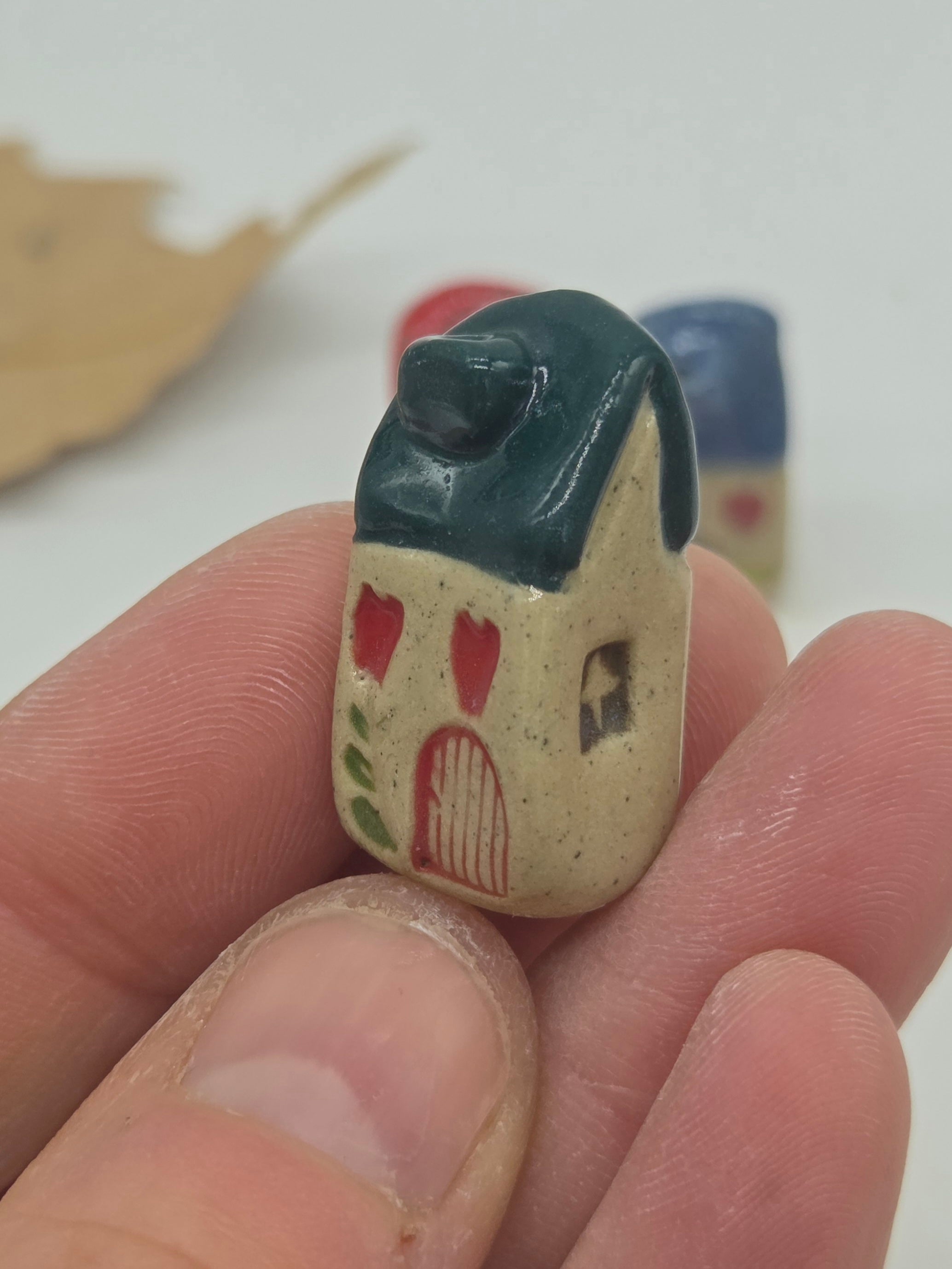Tiny Ceramic Village - Toffee Apple Close
