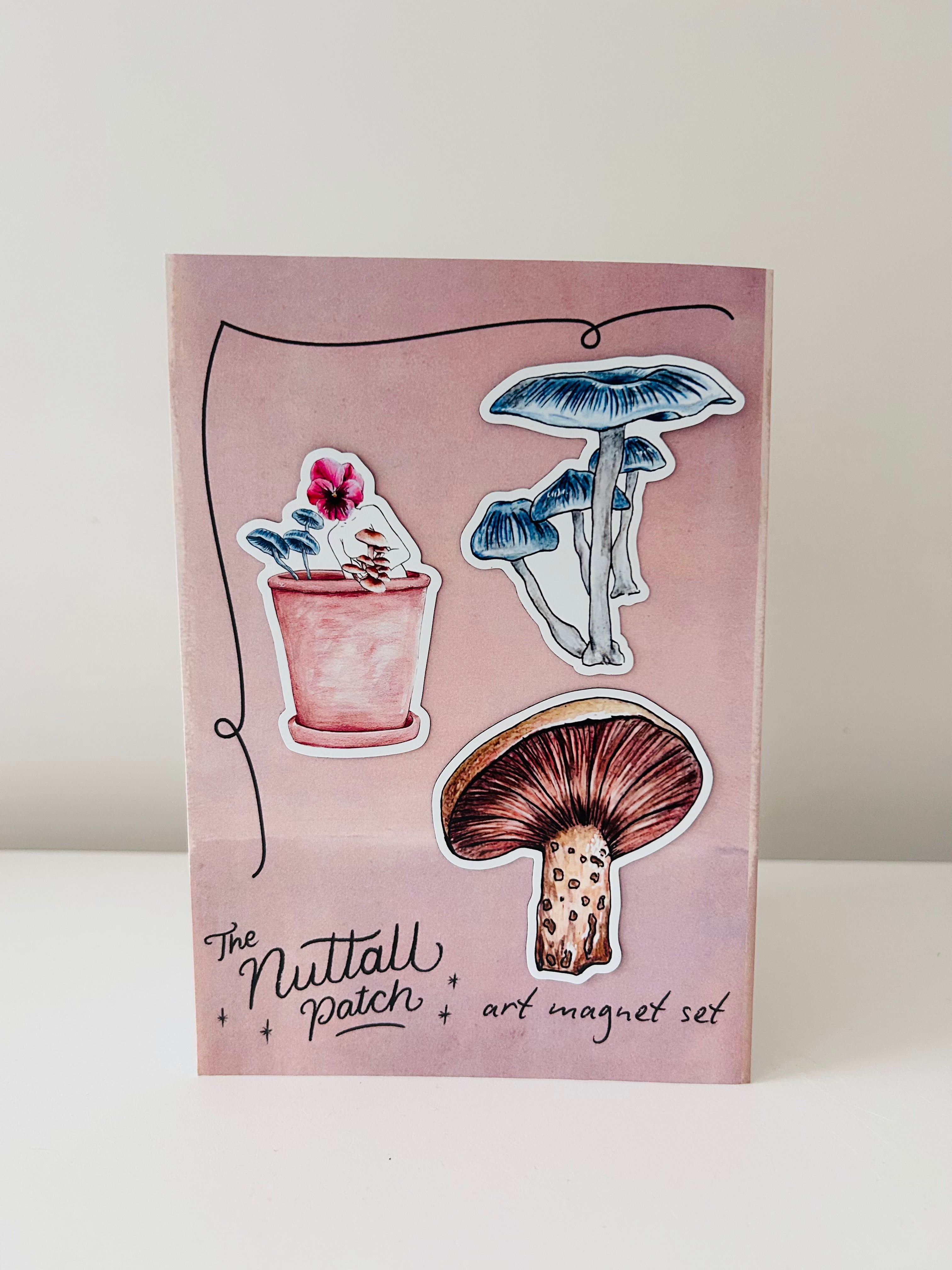 Art Magnet Set - Fungi is Female I