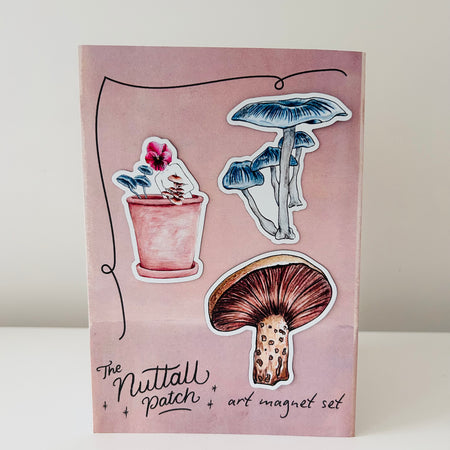 Art Magnet Set - Fungi is Female I