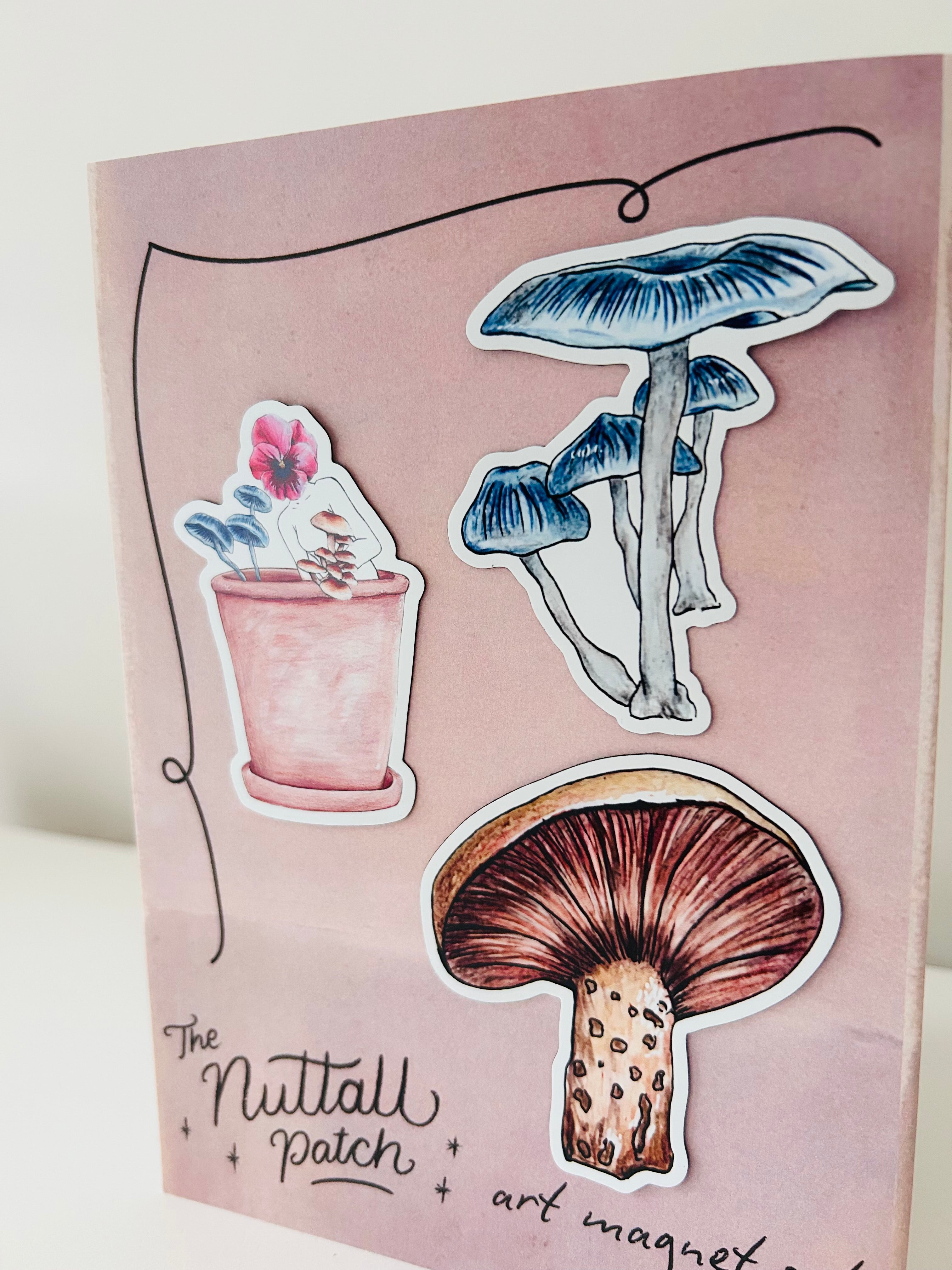 Art Magnet Set - Fungi is Female I
