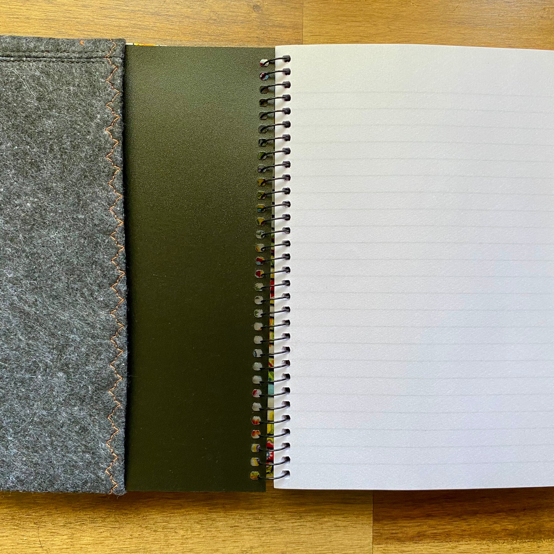 A5 Upcycled Notebook Fox