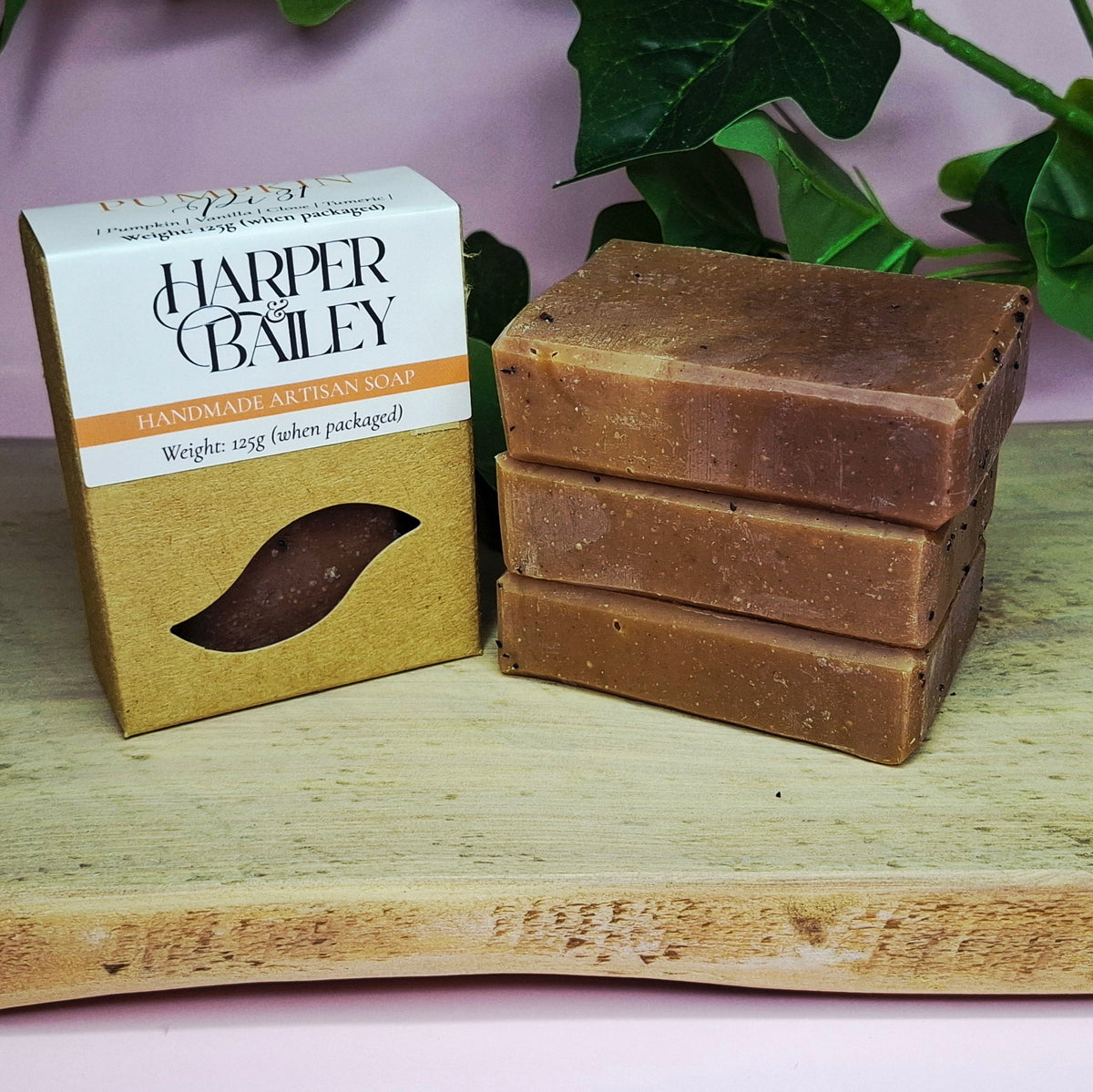Pumpkin Pi 3.1 - Pumpkin and spice handmade soap