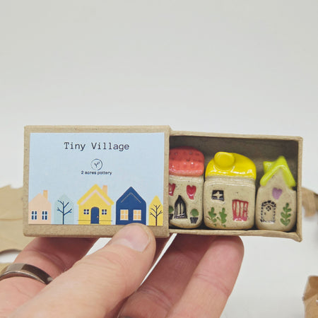 Tiny Ceramic Village - Celestial Crescent