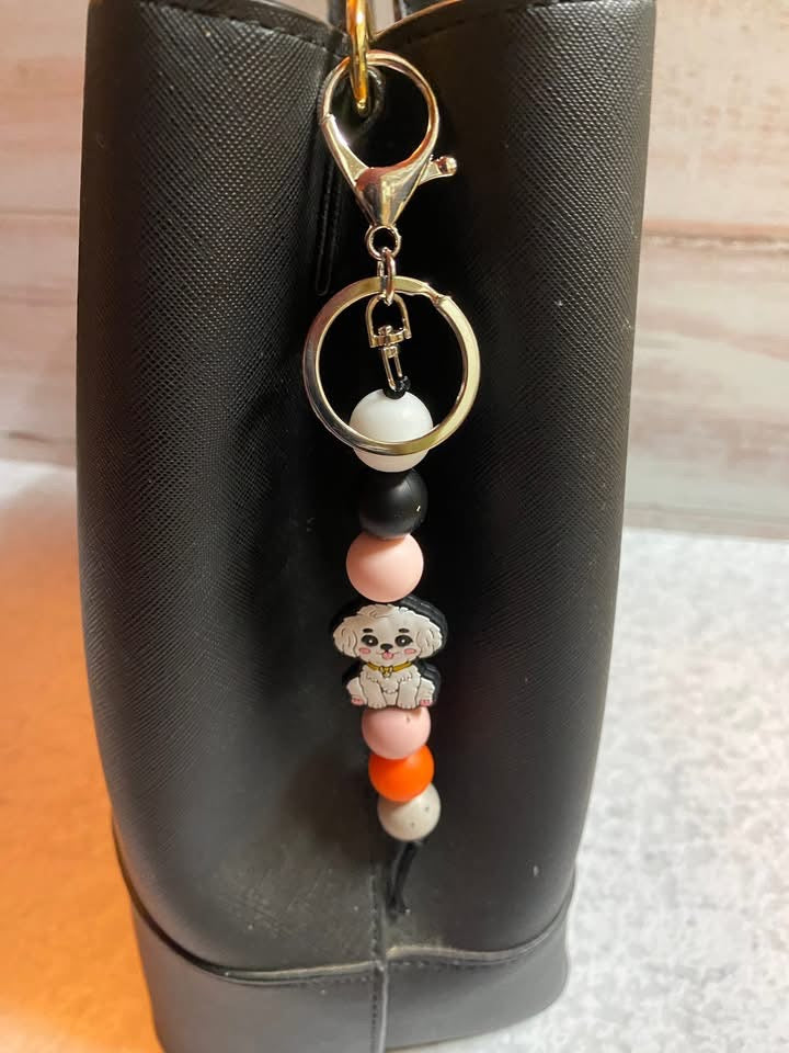 Dog Silicone Keyrings