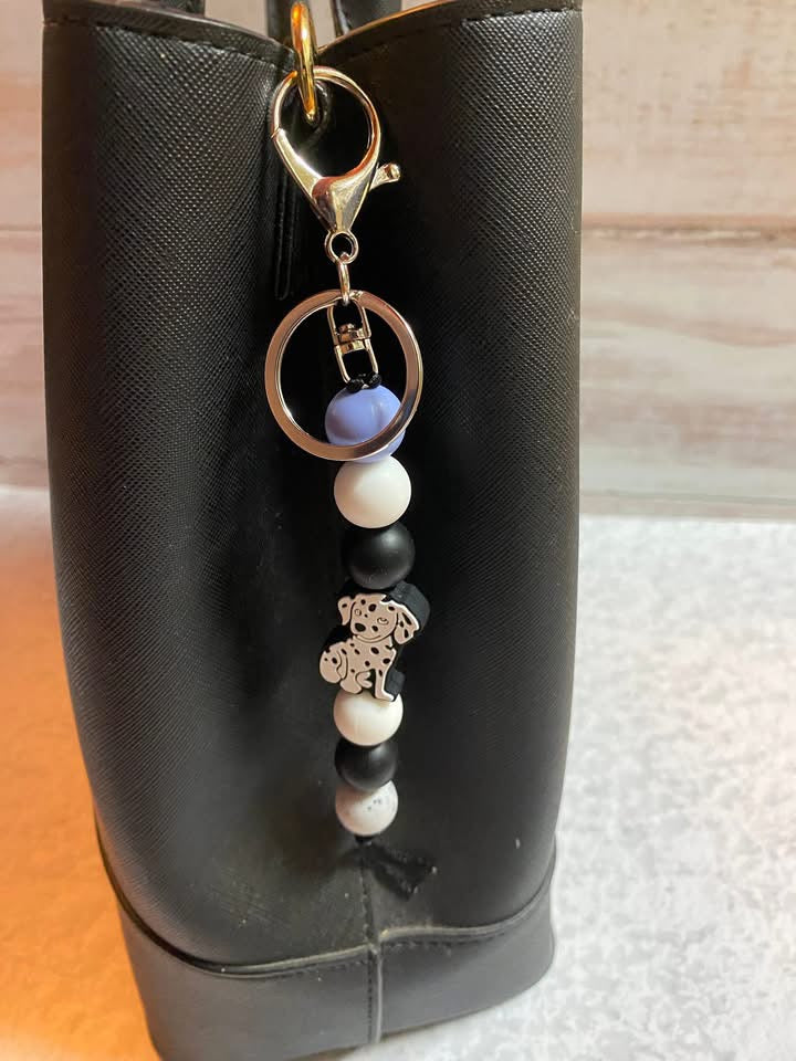 Dog Silicone Keyrings