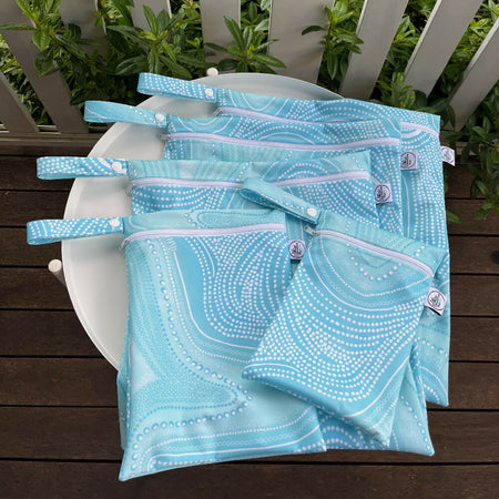 Water-resistant wet bags - Calming Waters (Once A Dreamer)