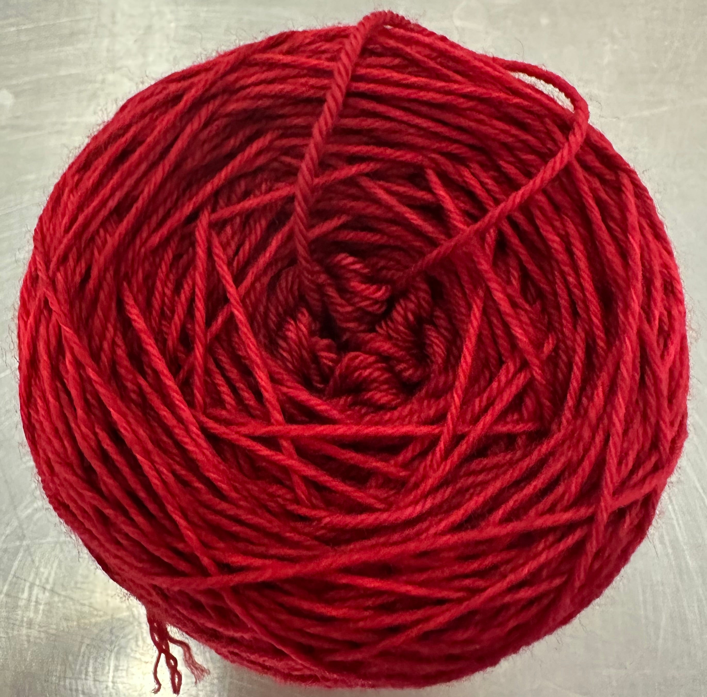 Poinsettia - 4ply Deluxe Hand Dyed S0ck Yarn