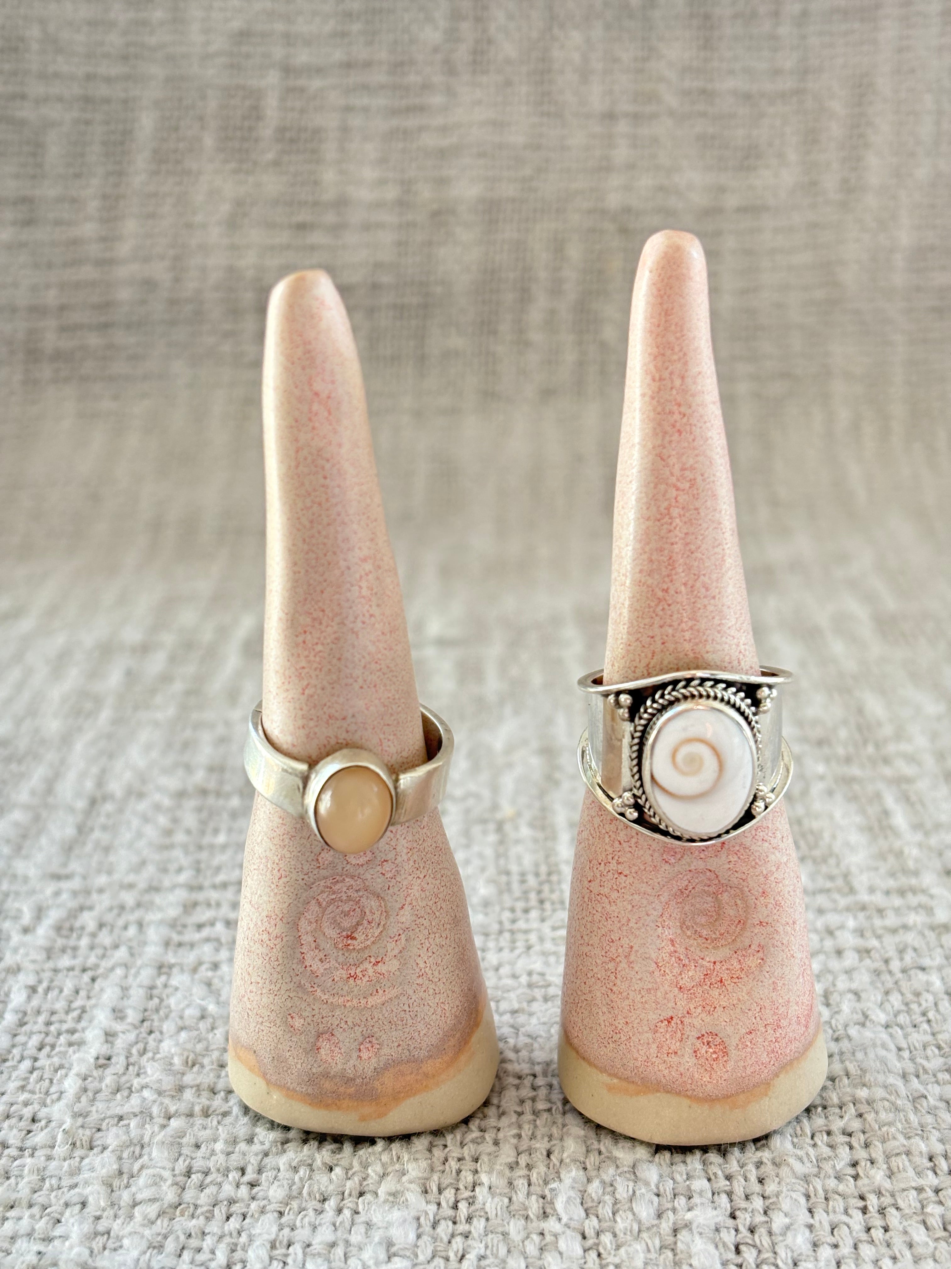 Ring Holder - Coral