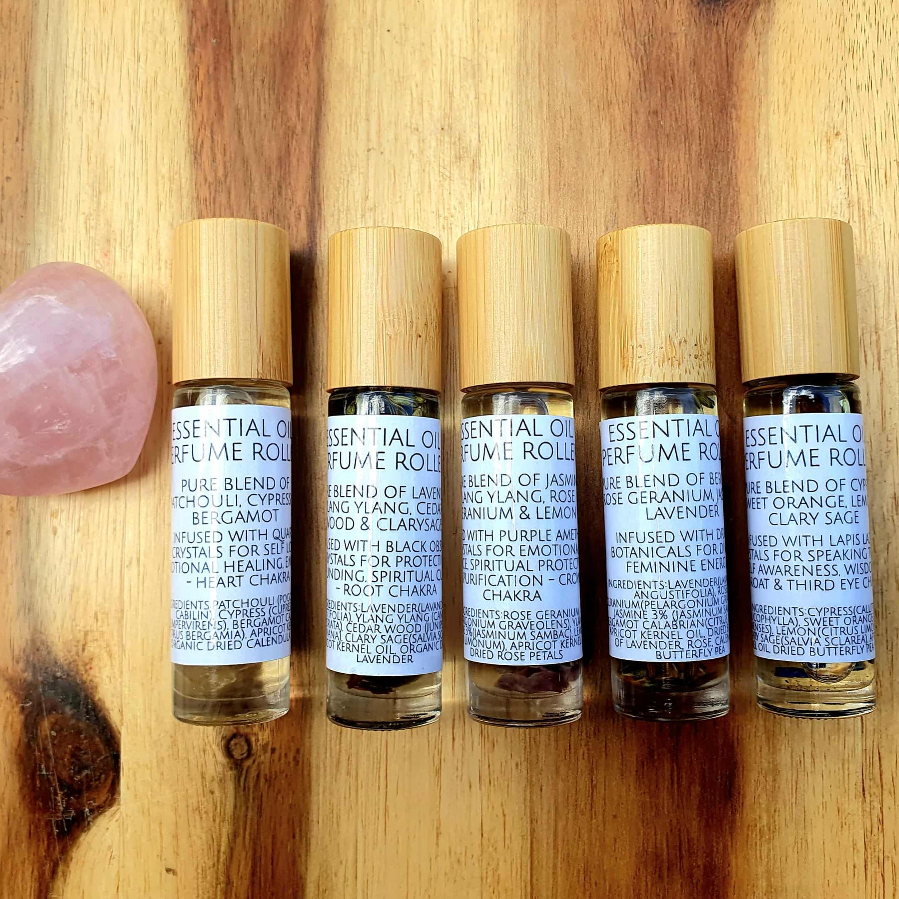 Essential oil perfume roller