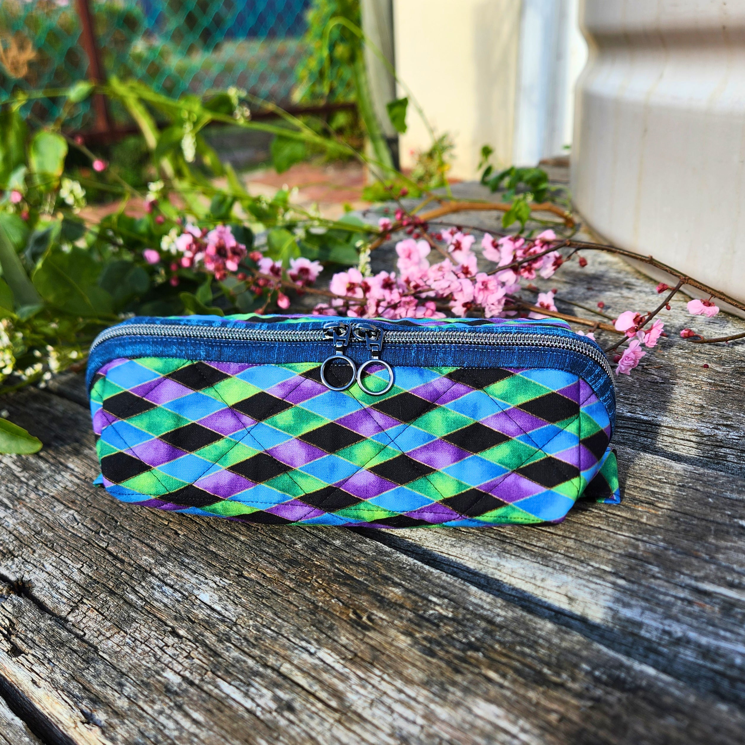 Open Tray Zippered Pouch