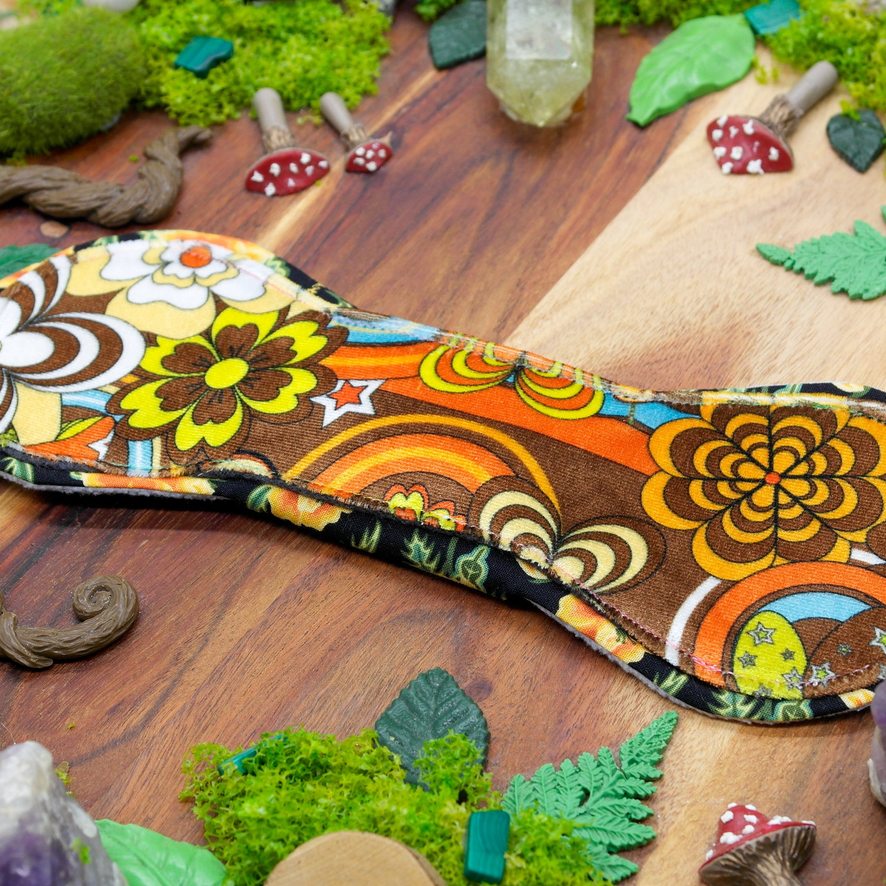 Eco-friendly reusable cloth pad 10" Heavy - Orange
