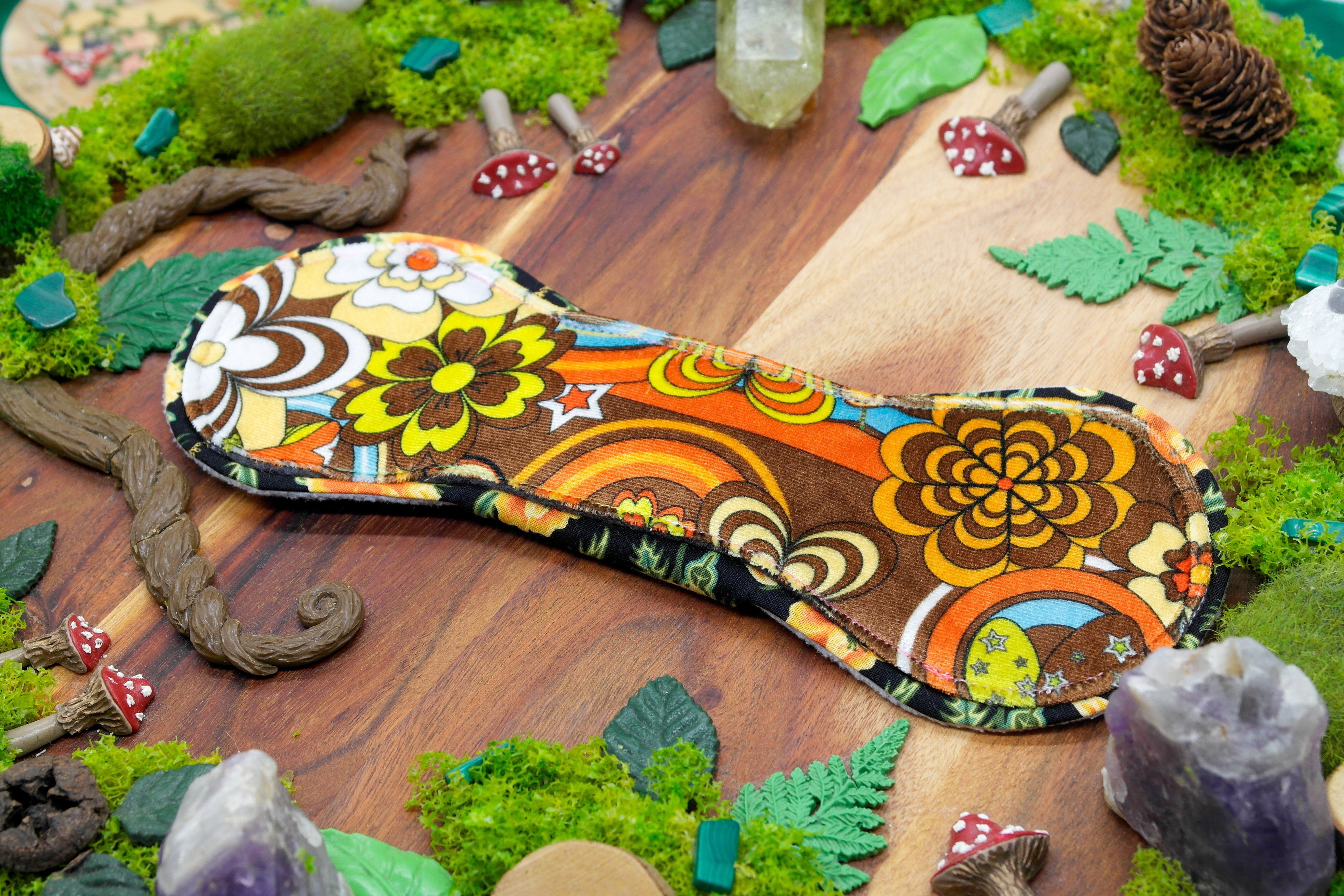 Eco-friendly reusable cloth pad 10" Heavy - Orange