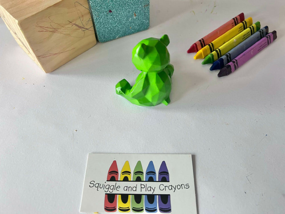 3D Bear Crayon