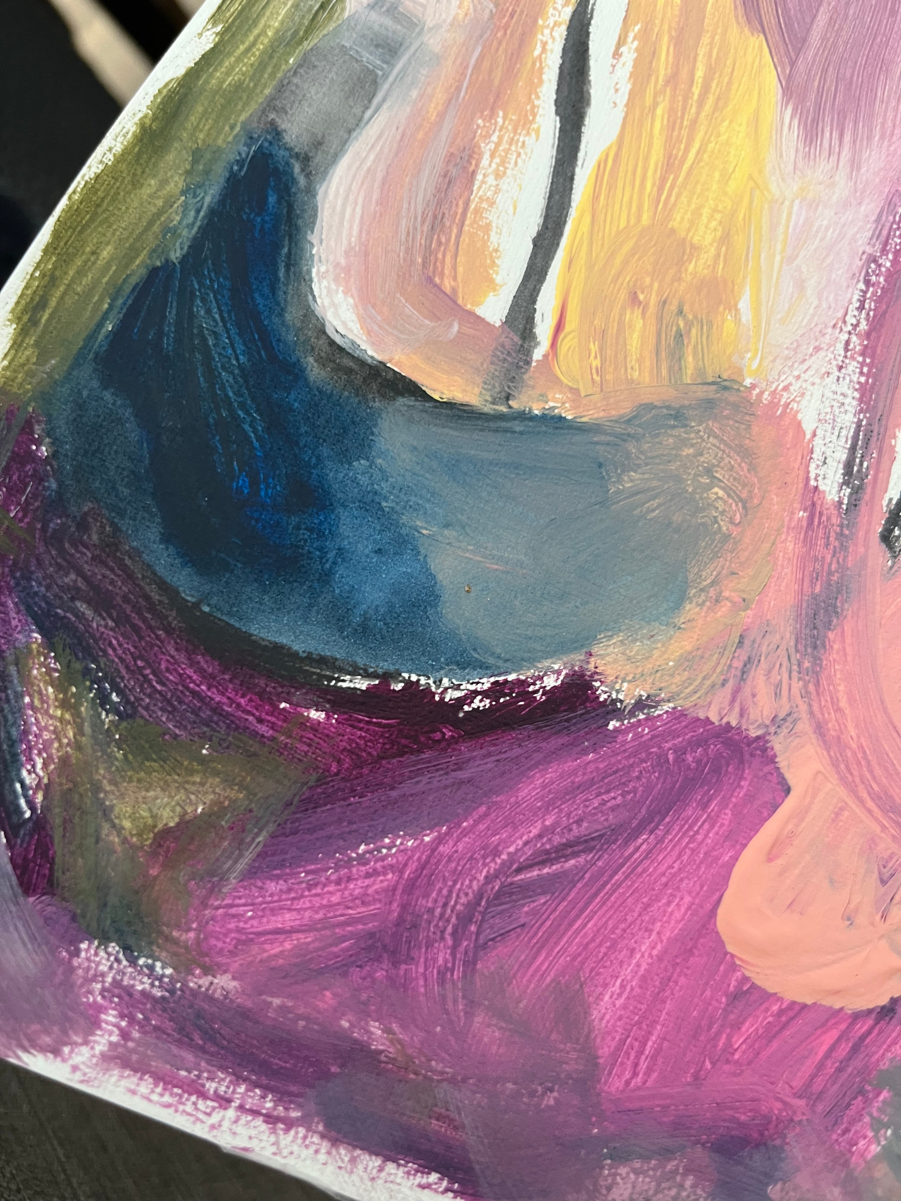 “Light” A4 Original Abstract on Paper