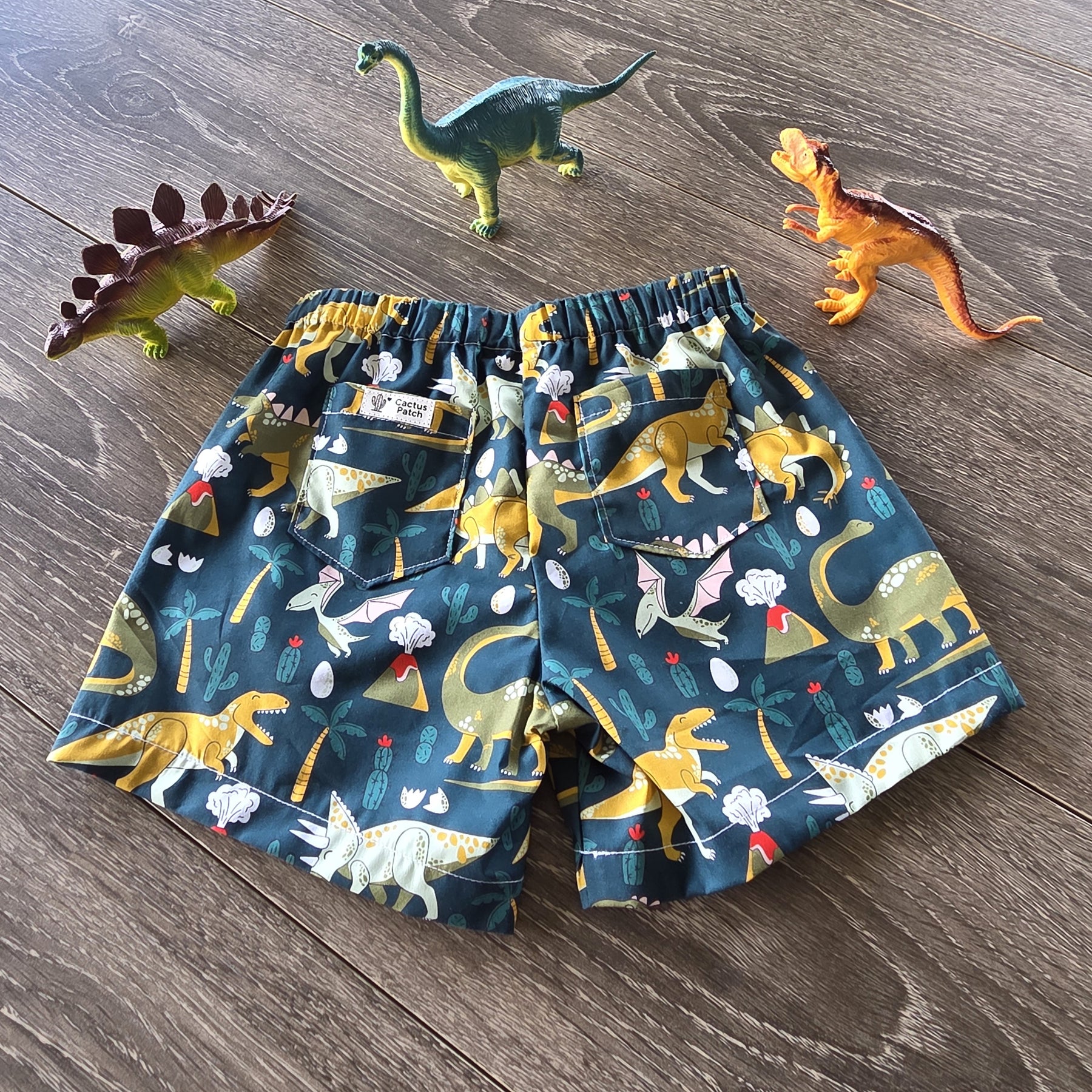 "Dinosaur Days" Boys Shorts - Size 4 Years