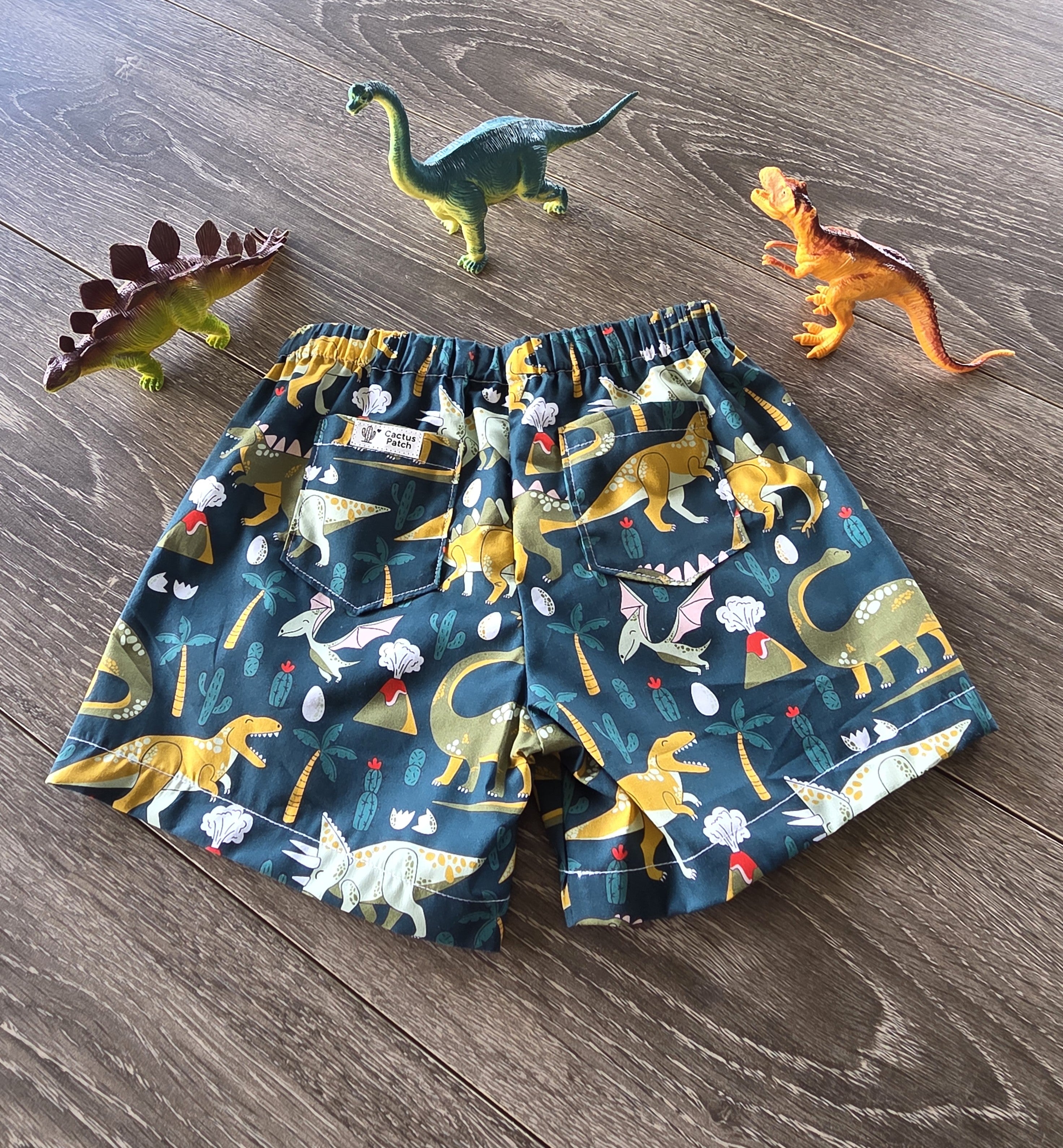 "Dinosaur Days" Boys Shorts - Size 4 Years