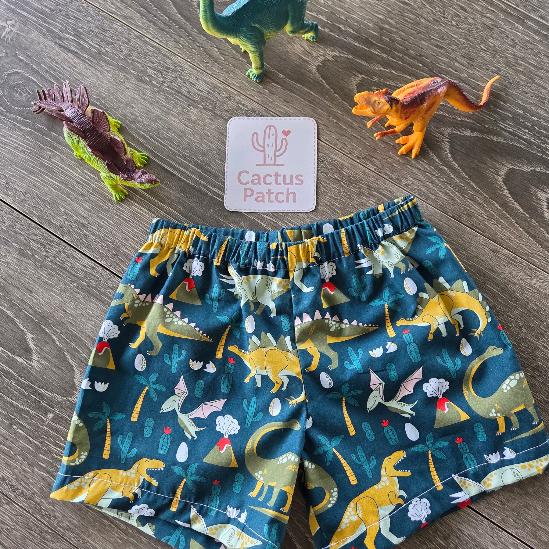"Dinosaur Days" Boys Shorts - Size 4 Years