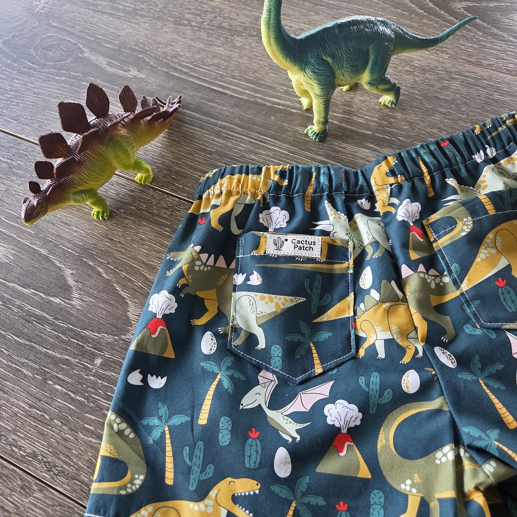 "Dinosaur Days" Boys Shorts - Size 4 Years