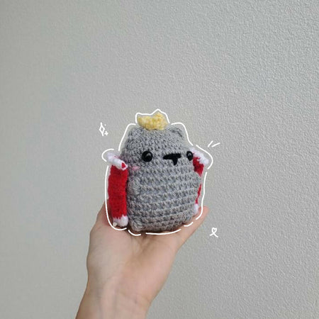 Crochet King Cat