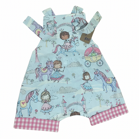 Princess Unicorn Overalls/Rompers