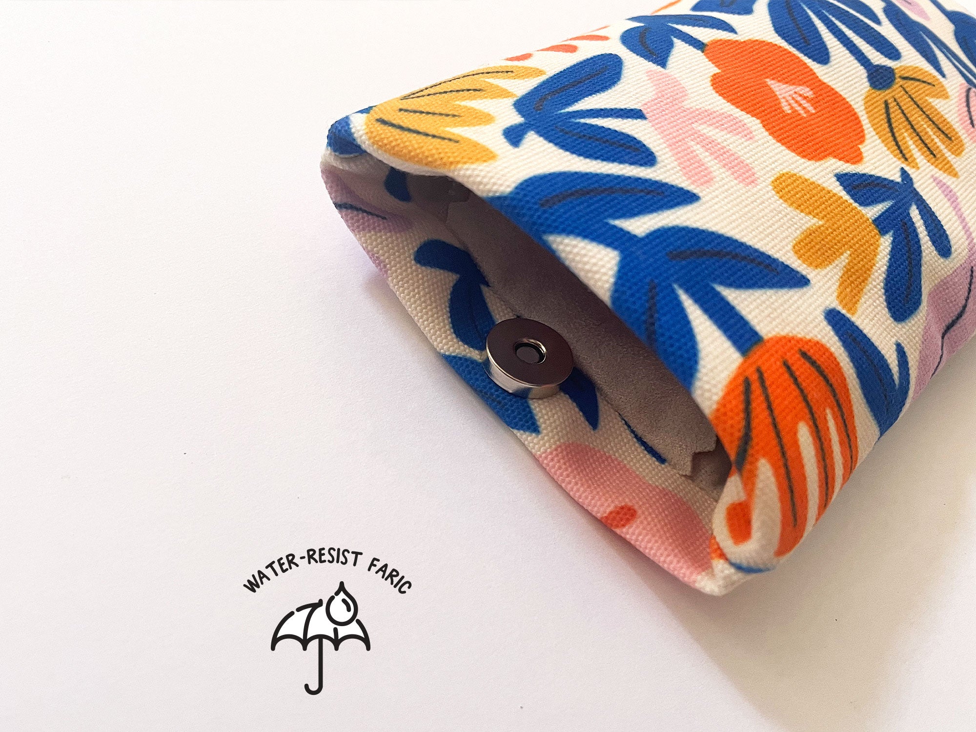 Fabric Glasses, Sunglasses Case, Handmade - Petals (Light)