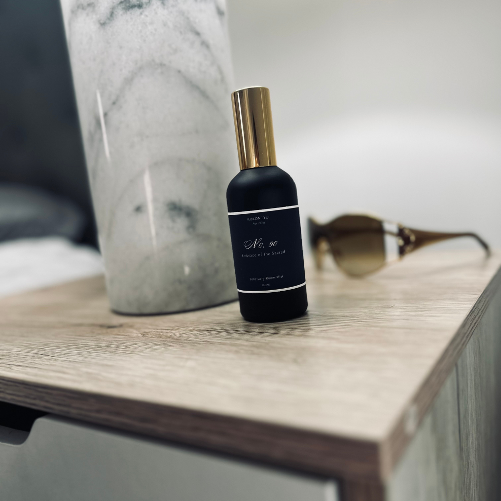 No.90 Embrace of the Sacred Room Mist | Sage, Cedarwood, Coffee & Amber — 100ml