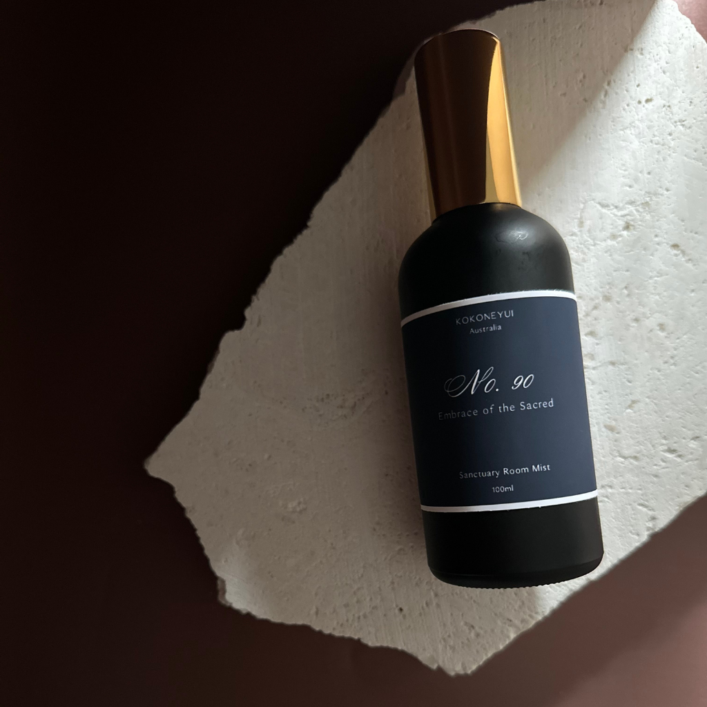 No.90 Embrace of the Sacred Room Mist | Sage, Cedarwood, Coffee & Amber — 100ml