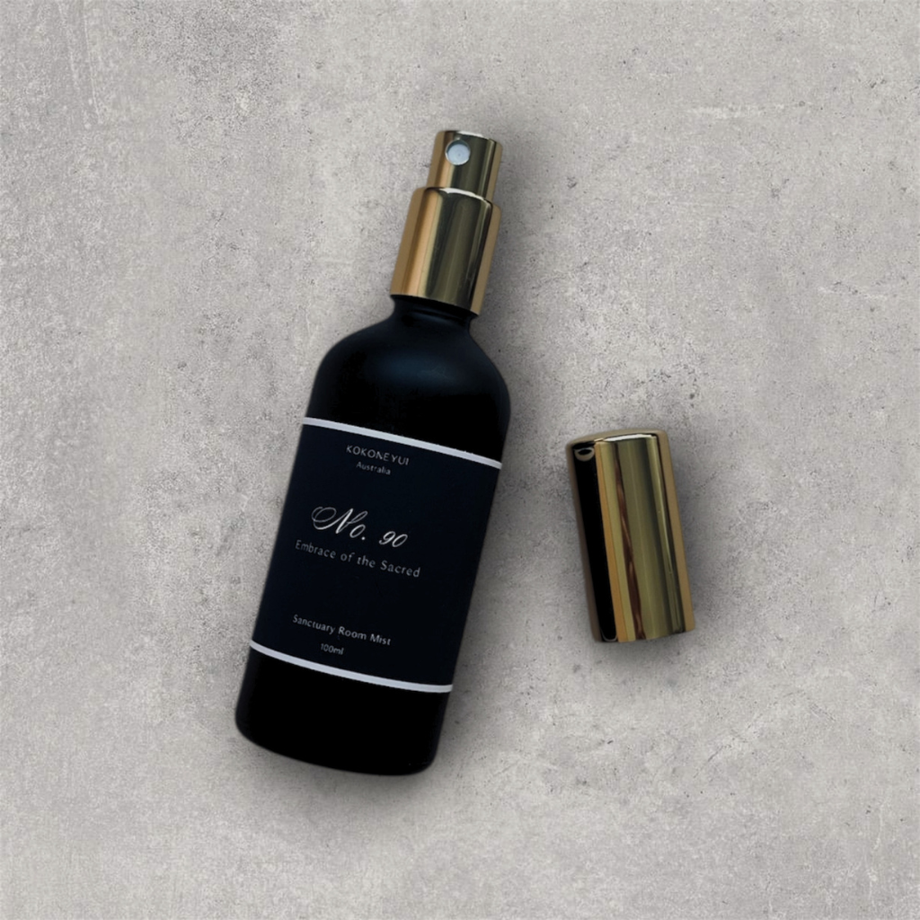 No.90 Embrace of the Sacred Room Mist | Sage, Cedarwood, Coffee & Amber — 100ml
