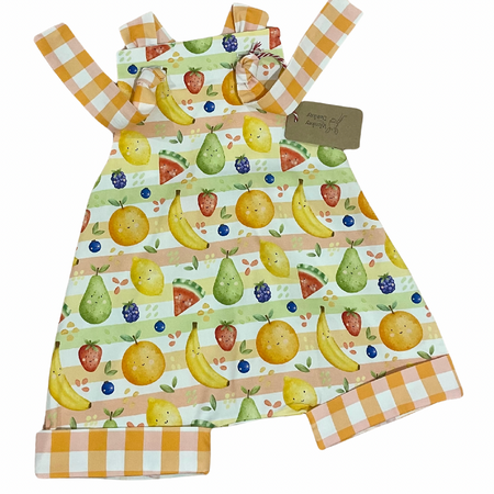 Fruit Salad Overalls/Rompers